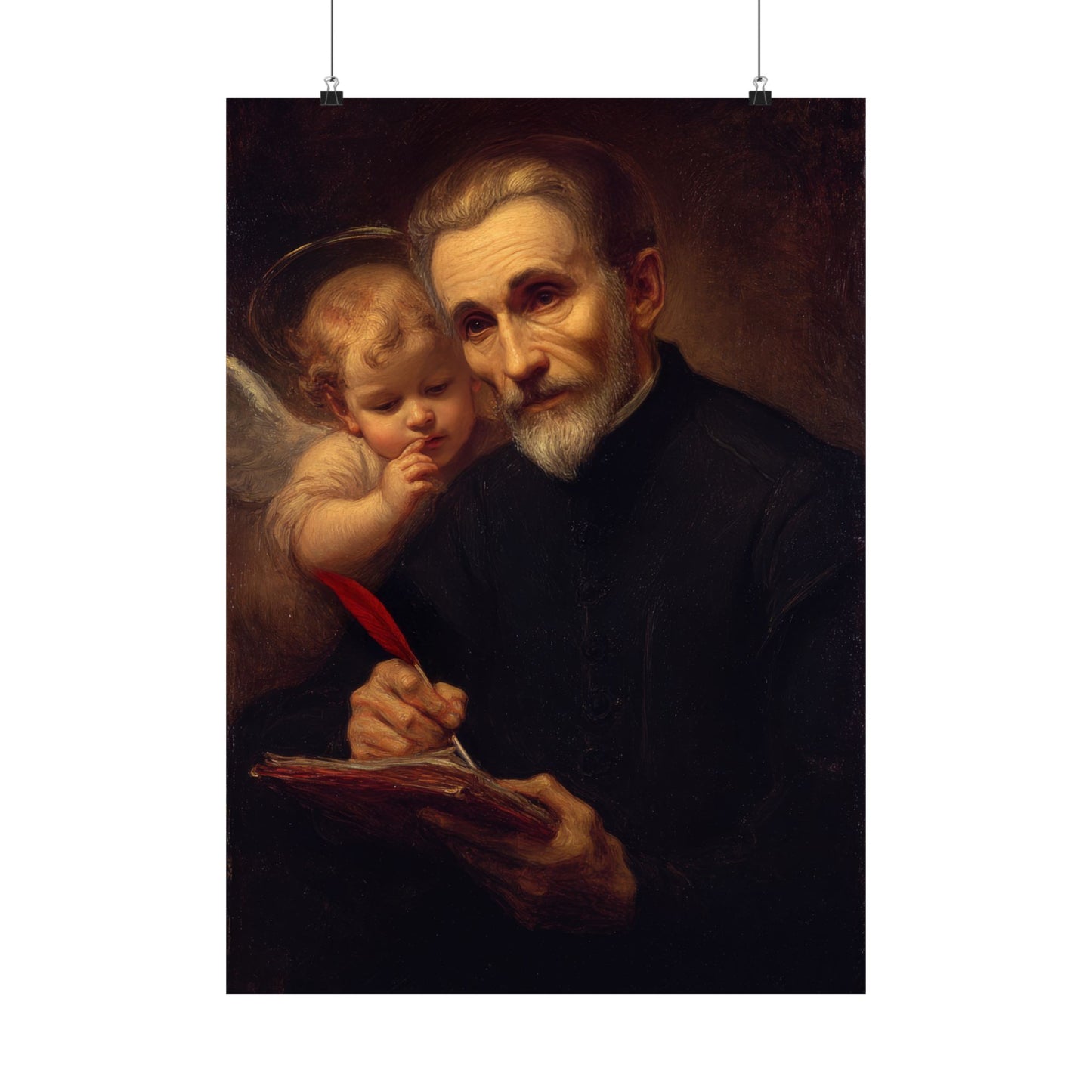 Saint Peter Canisius - Sanctified Souls Print - Multiple Sizes - Premium Matte Vertical Posters