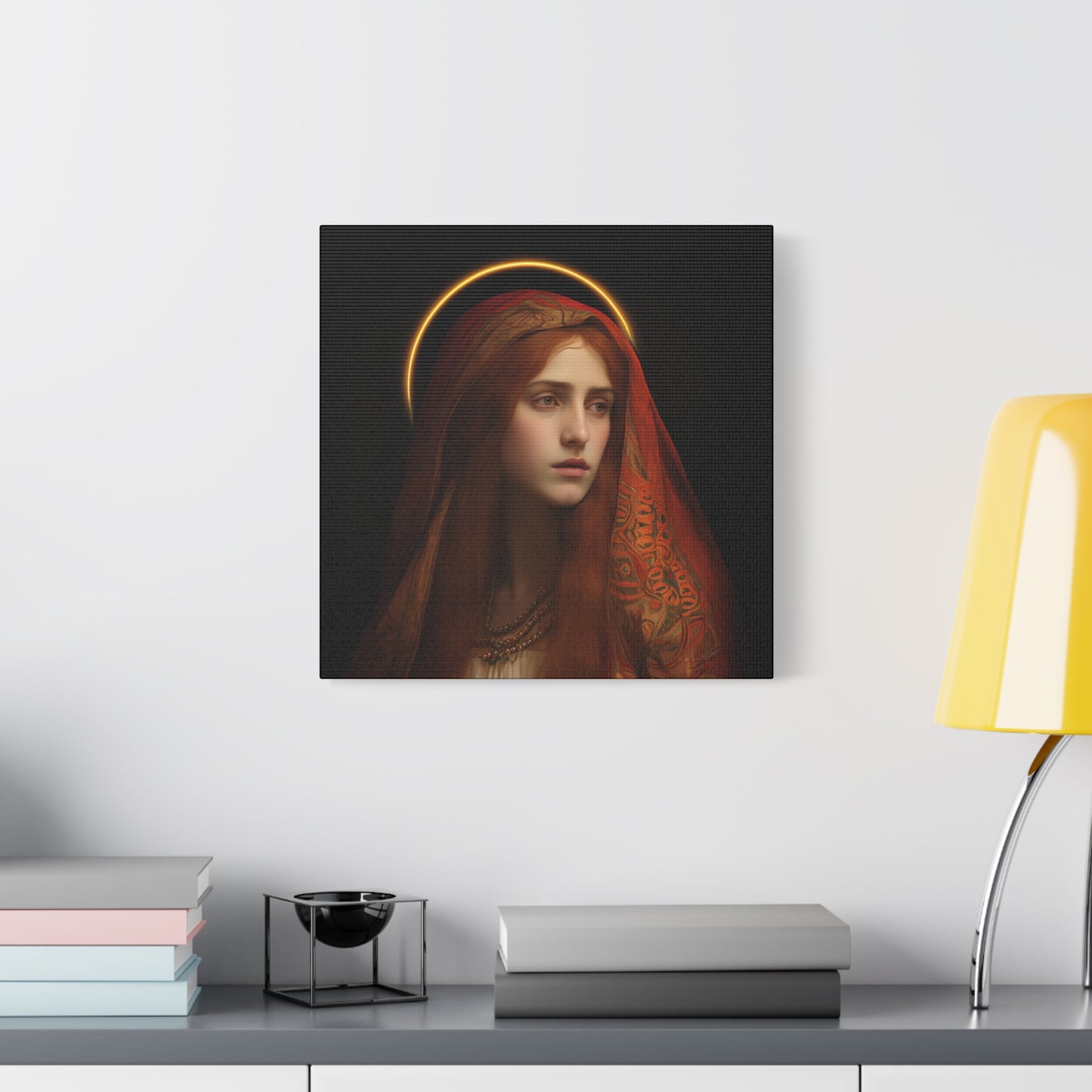 The Beloved Disciple - Mary Magdalene's Devotion - Museum Wrapped Canvas - Sanctified Souls Print - Religious Art for your Home