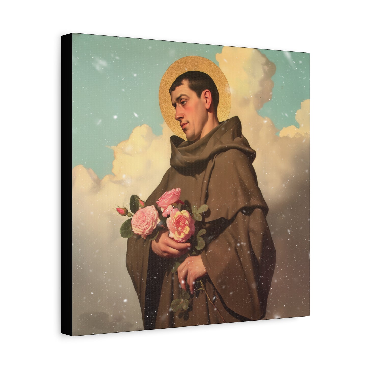 Saint Didacus of Alcala - Gallery Wrapped Canvas - Print - Religious Art for your Home - Catholic Art