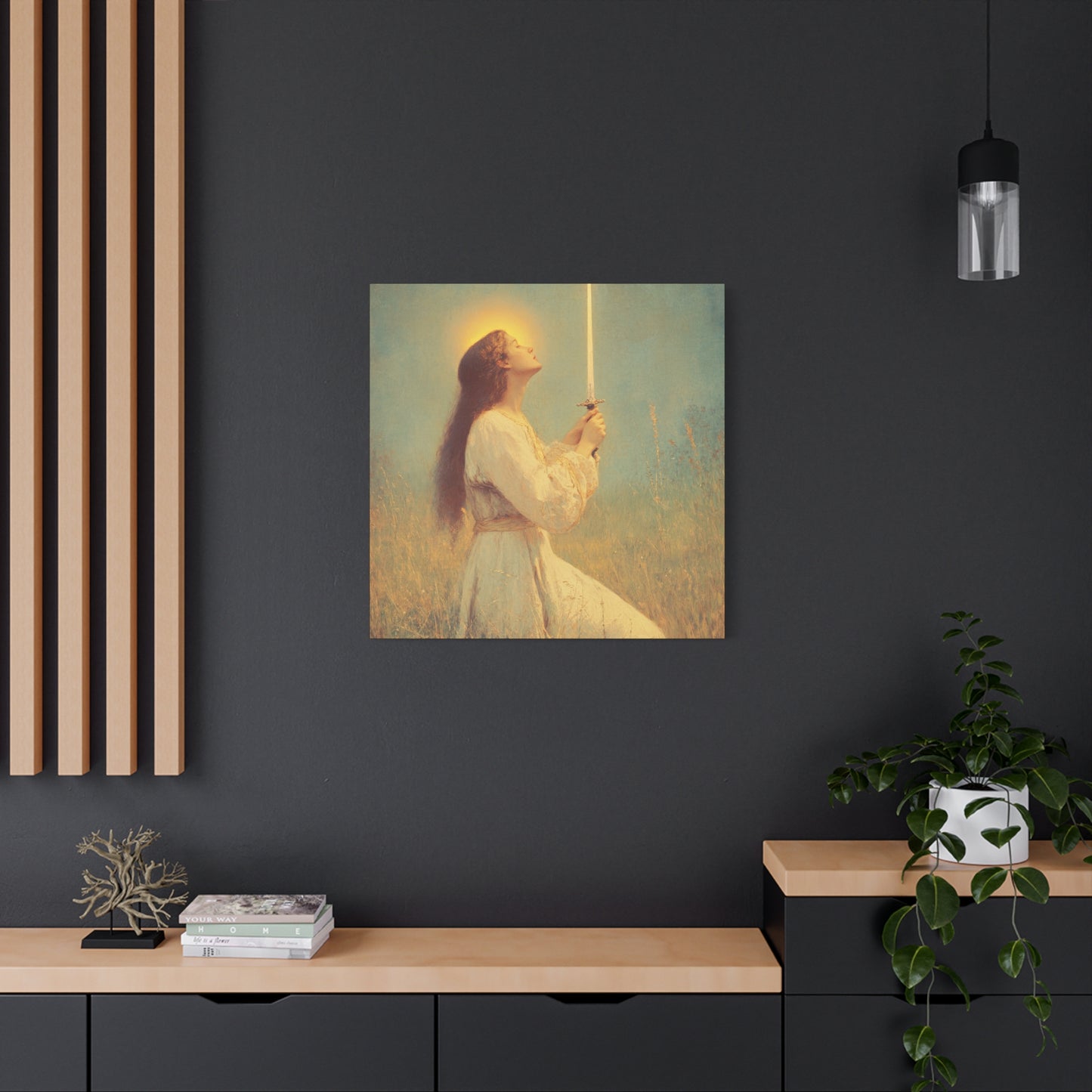St. Joan of Arc - Catholic Saint Canvas Print