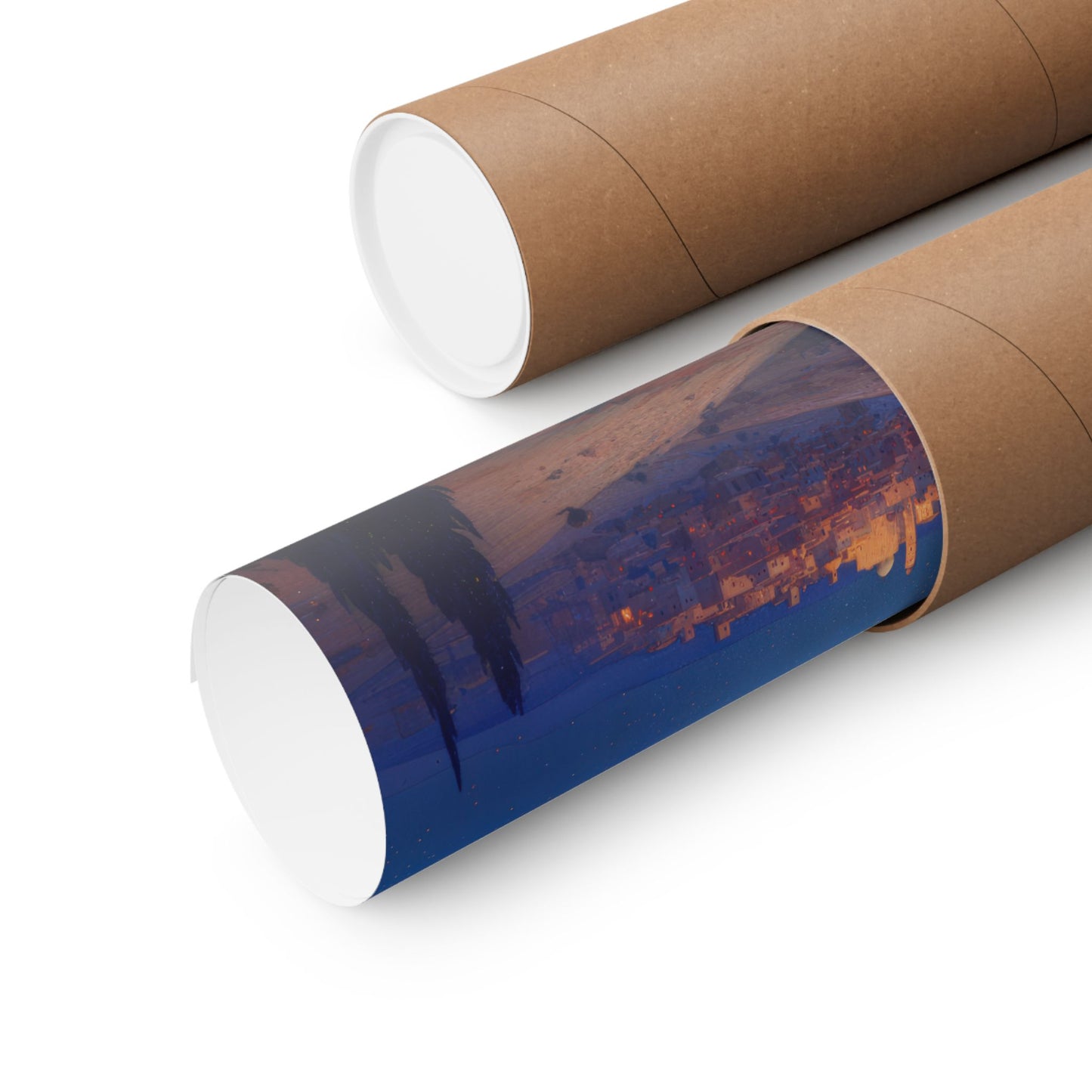 Bethlehem Wrapped in the Light of His Coming - Sanctified Souls Print - Multiple Sizes - Premium Matte Vertical Posters