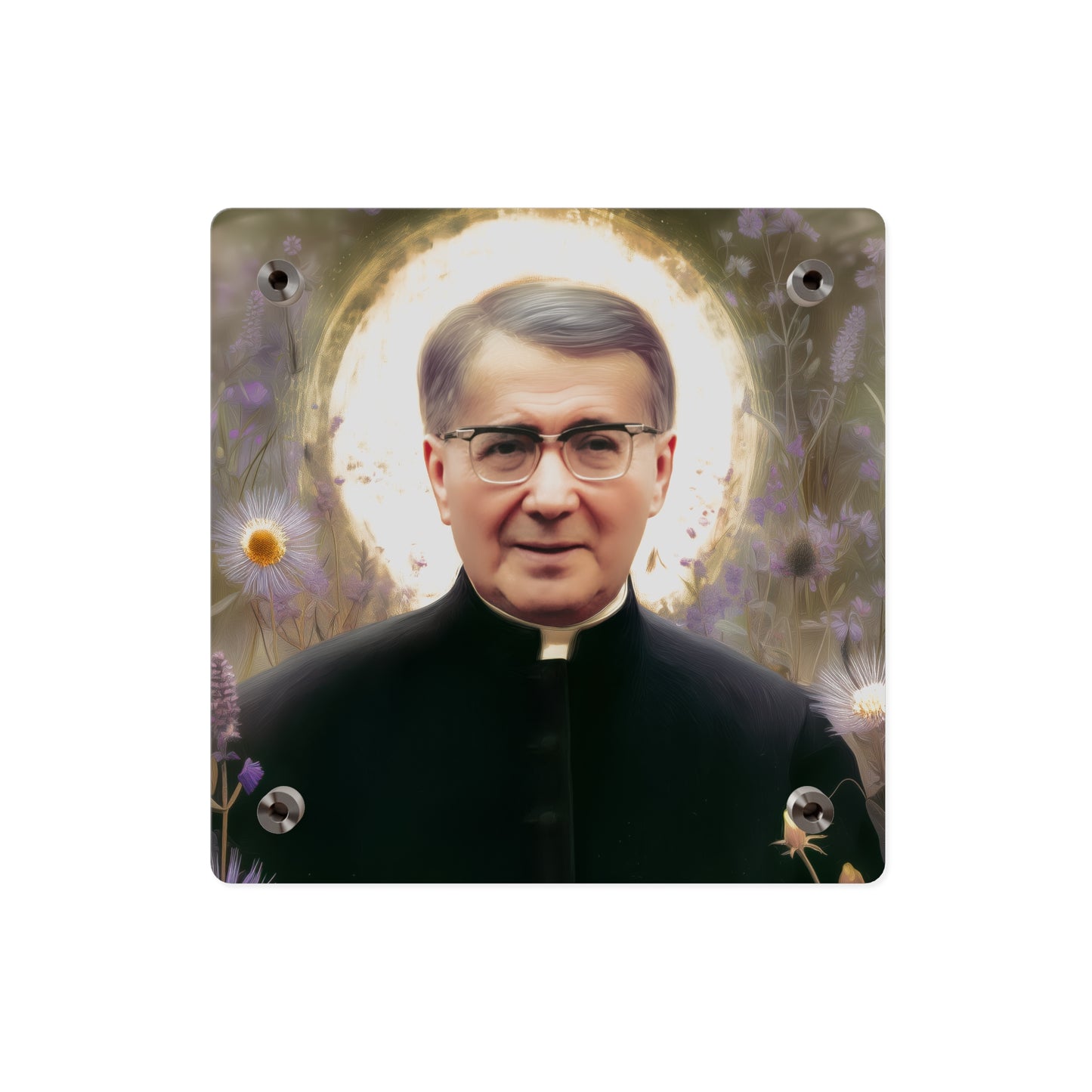 Saint Josemaría Escrivá de Balaguer Acrylic Wall Art Panel - Ready to Hang Acrylic Print - Catholic Saint Art