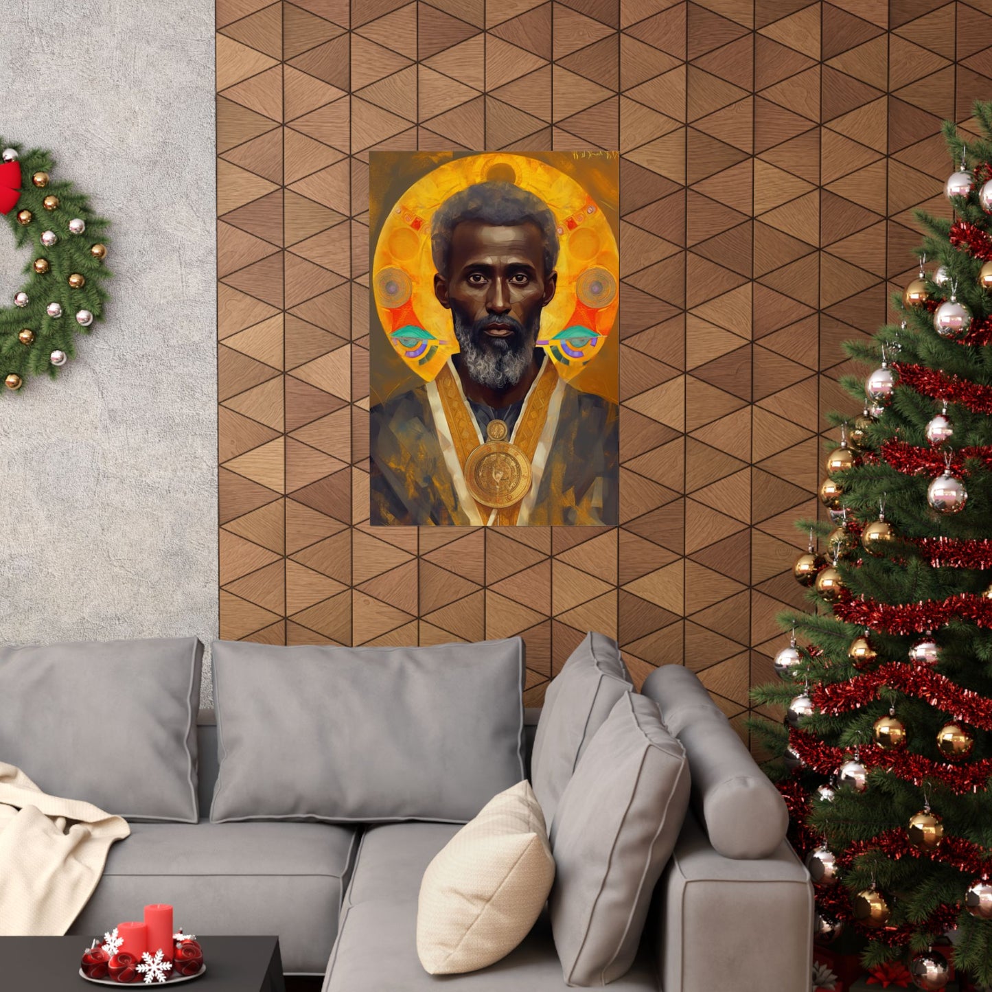 Saint Frumentius - Sanctified Souls Print - Multiple Sizes - Premium Matte Vertical Posters