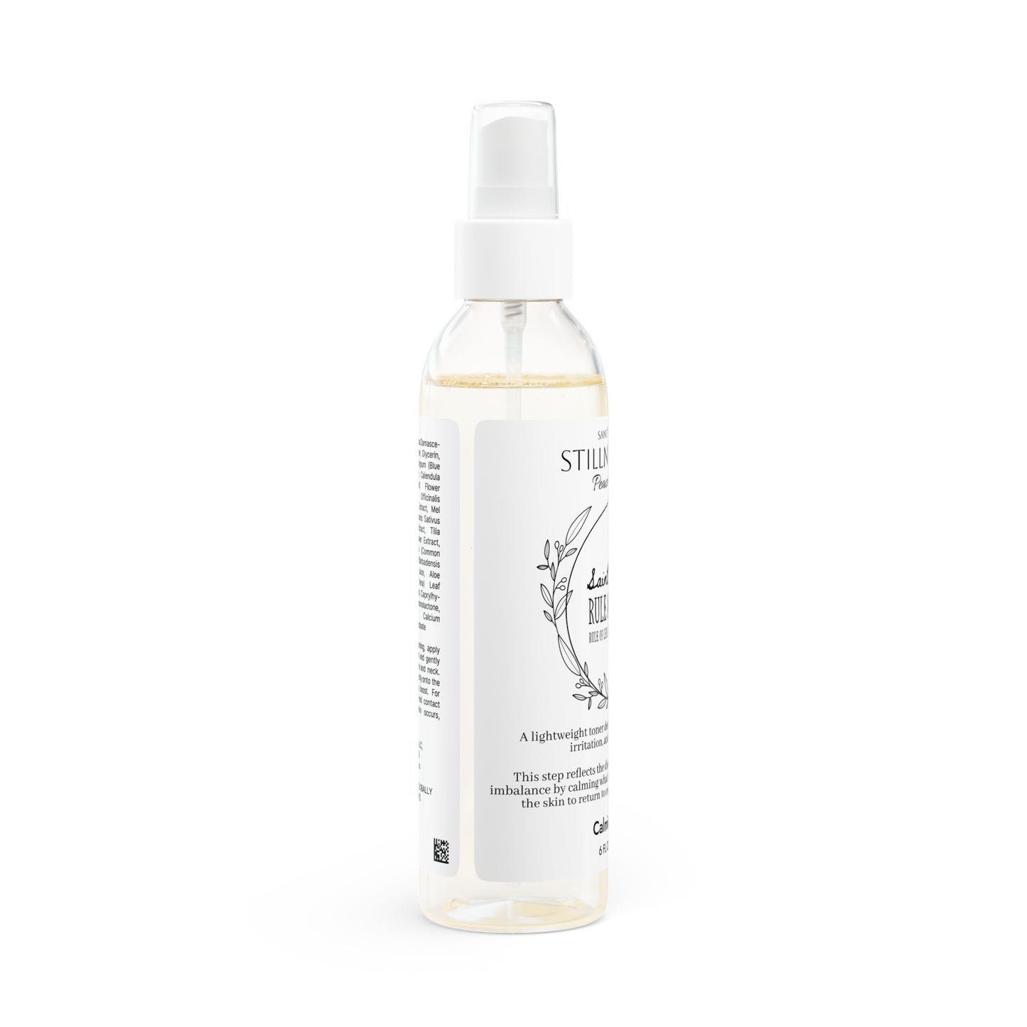 Saint Agnes's Rule & Remedy - Stillness · Pax - Peace Restored - Calming Toner, 6oz