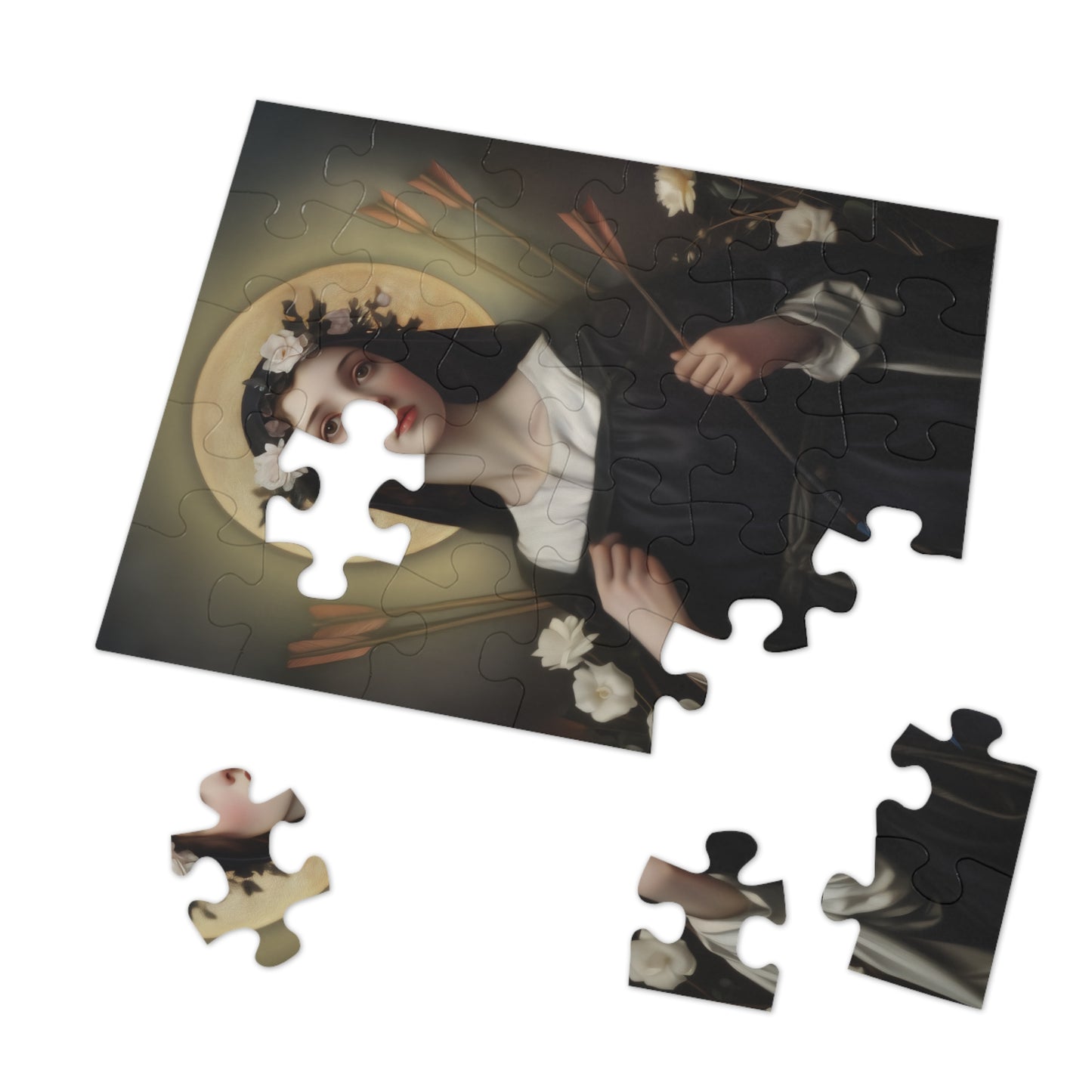 Saint Dorothy of Montau - Puzzle & Keepsake Tin - Religious Jigsaw Puzzle (30, 110, 252, 500,1000-Piece)