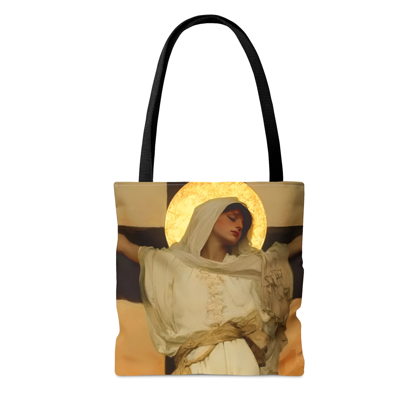 Saint Julia of Carthage Tote Bag - Large Medium Small Faith Art Bag - Catholic Faith Purse - Religious Carry All Reusable Tote Bag