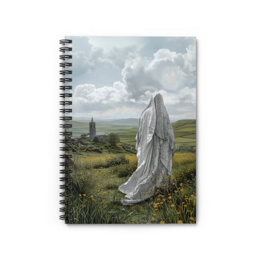 Saint Ælfthryth of Crowland / Saint Alfreda Sanctified Souls Art - Religious - Spiral Notebook - Ruled Line - Religious art - Saint Artwork