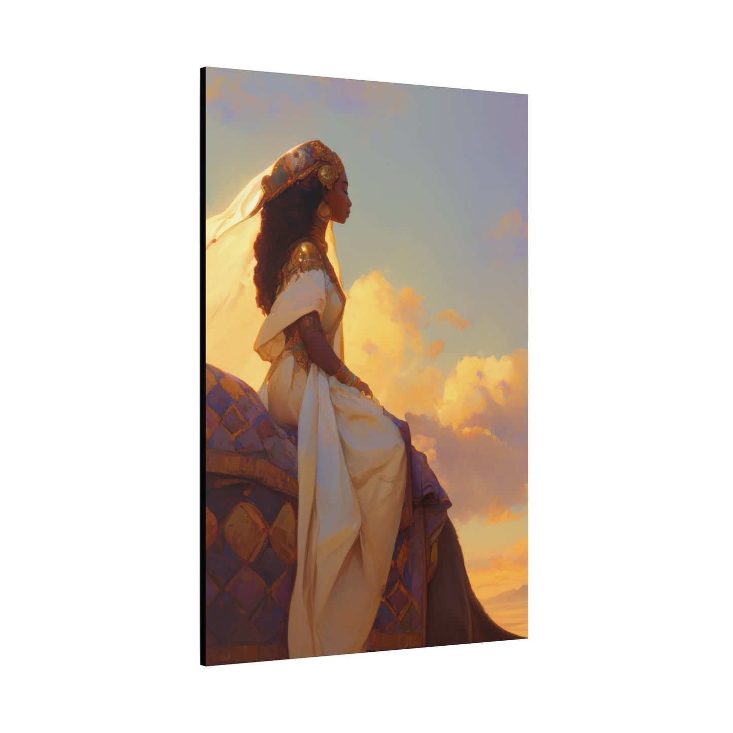 Queen of Sheba - Gallery Wrapped Canvas - Print - Religious Art for your Home - Catholic Art