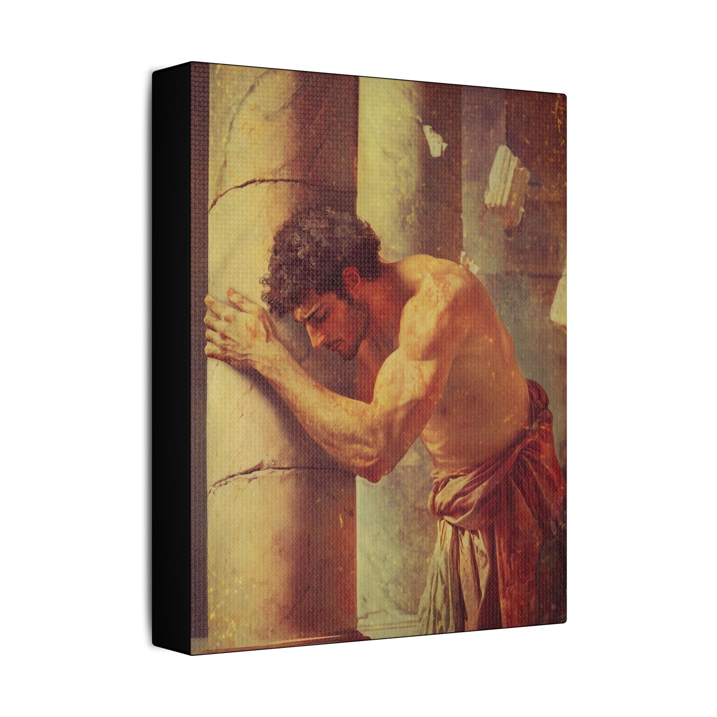 Samson - Museum Wrapped Canvas - Sanctified Souls Print - Religious Art for your Home