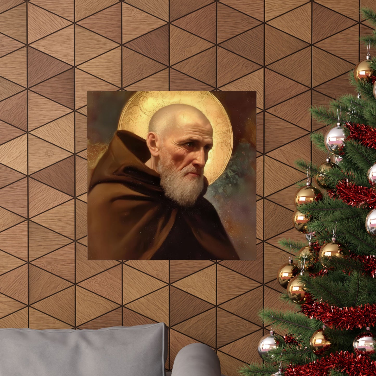 Saint Ignatius of Laconi - Sanctified Souls Print - Multiple Sizes - Premium Matte Vertical Posters