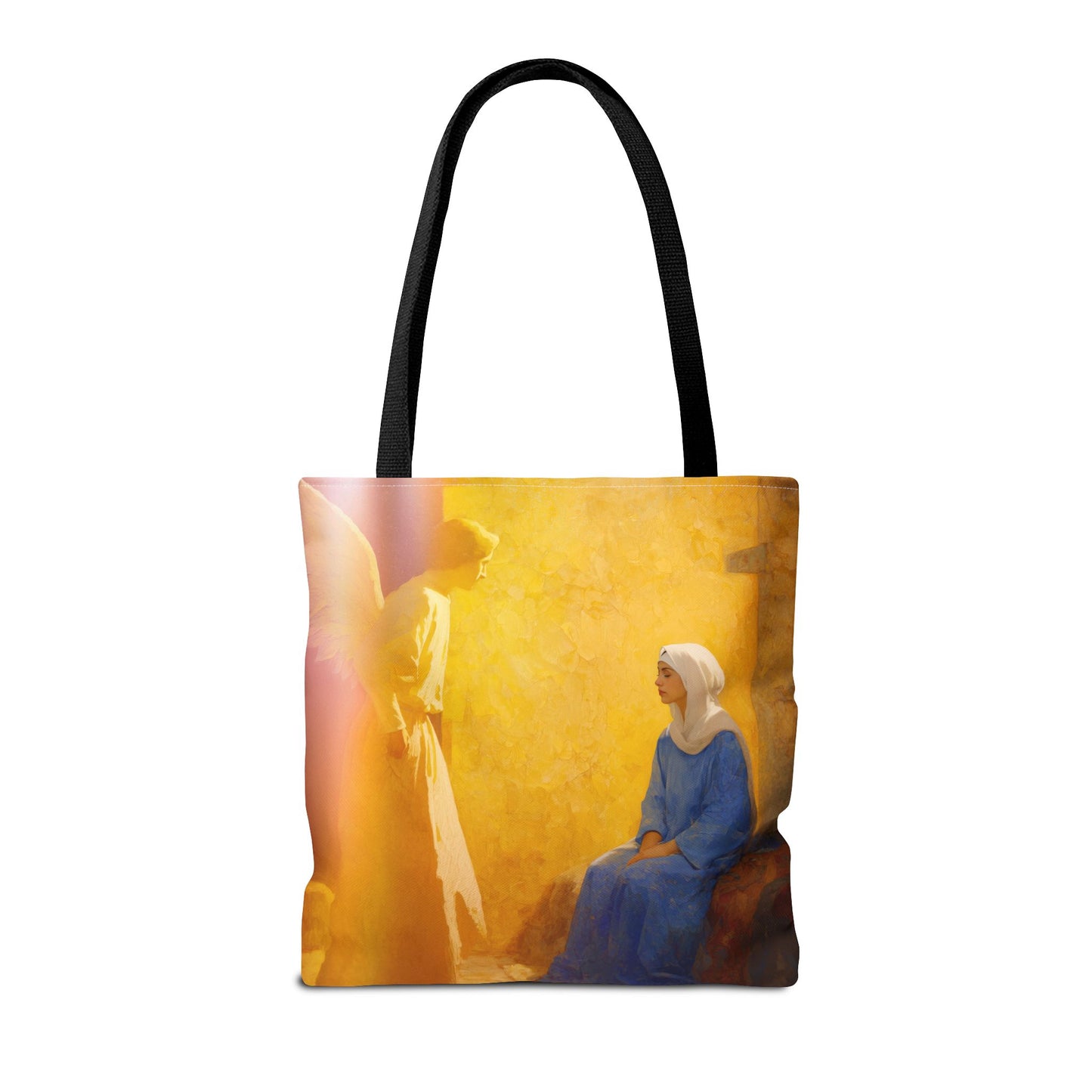 Mary's Yes - Quiet Fiat - Mother Mary - Marian Art - Tote Bag - Large Medium Small Faith Art Bag - Tote Purse