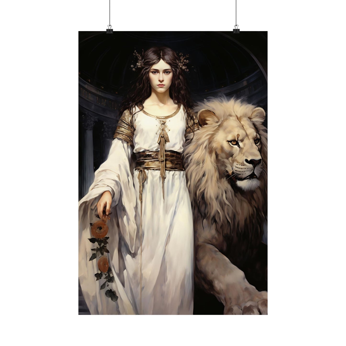Saint Euphemia Print - Sanctified Souls Print - Multiple Sizes - Premium Matte Vertical Posters