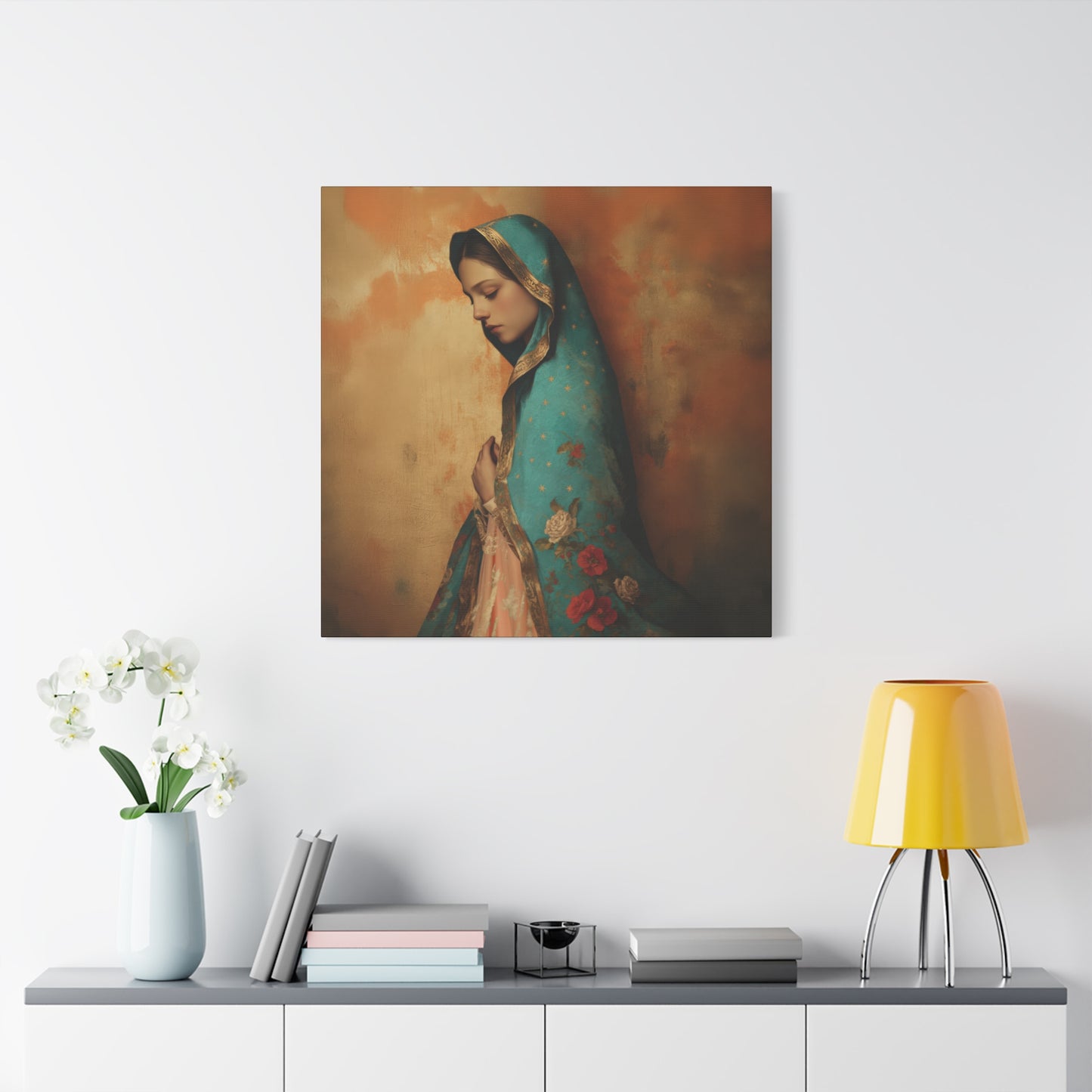 Our Lady of Guadalupe - Gallery Wrapped Canvas - Print - Religious Art for your Home - Catholic Art