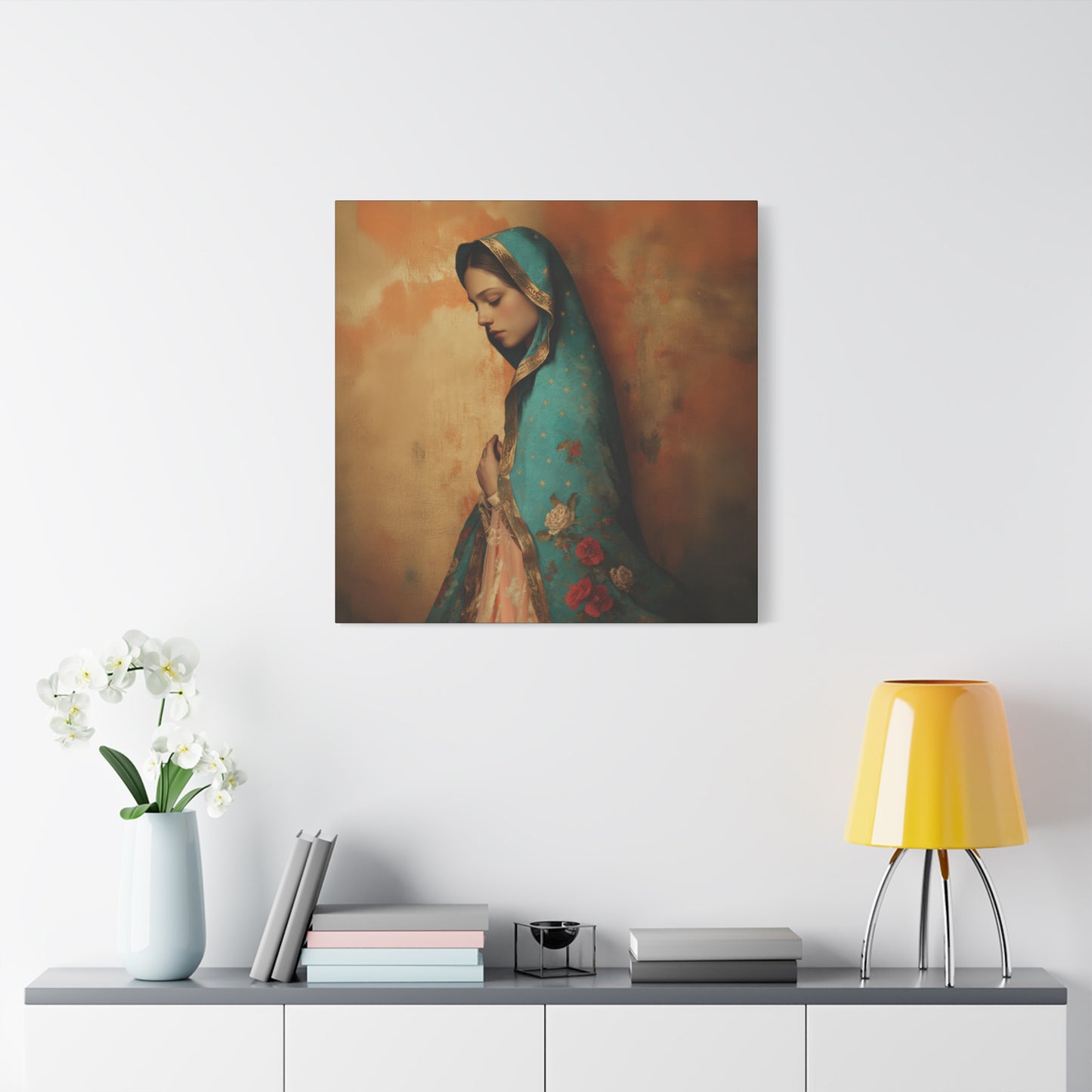 Our Lady of Guadalupe - Gallery Wrapped Canvas - Print - Religious Art for your Home - Catholic Art