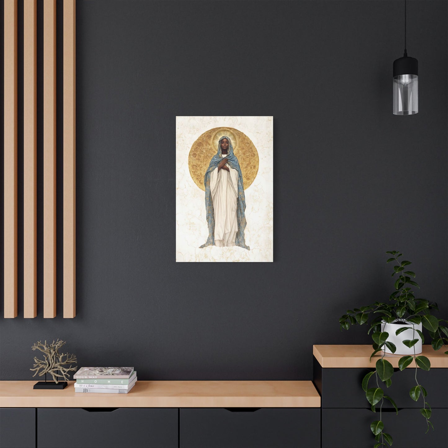 Our Lady of Kibeho- The Vision of Divine Peace - Museum Wrapped Canvas - Print - Religious Art for your Home - Christian print - Religious