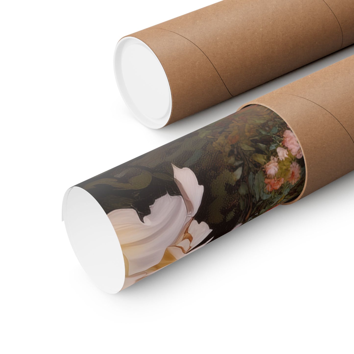 Our Lady of Lourdes - Sanctified Souls Print - Multiple Sizes - Premium Matte Vertical Posters