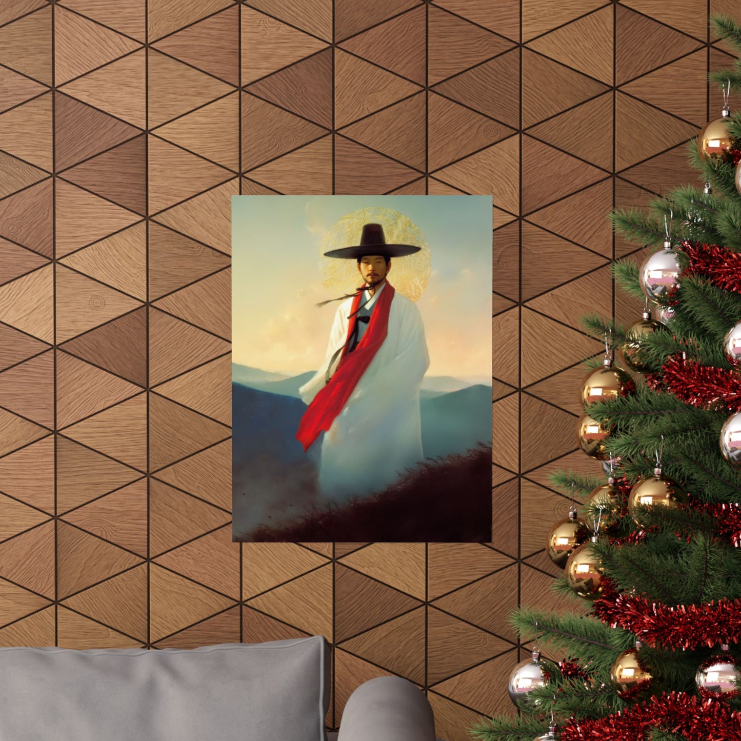 Saint Charity -  Sanctified Souls Print - Multiple Sizes - Premium Posters - Catholic Art - Christian Home - Martyr Saint