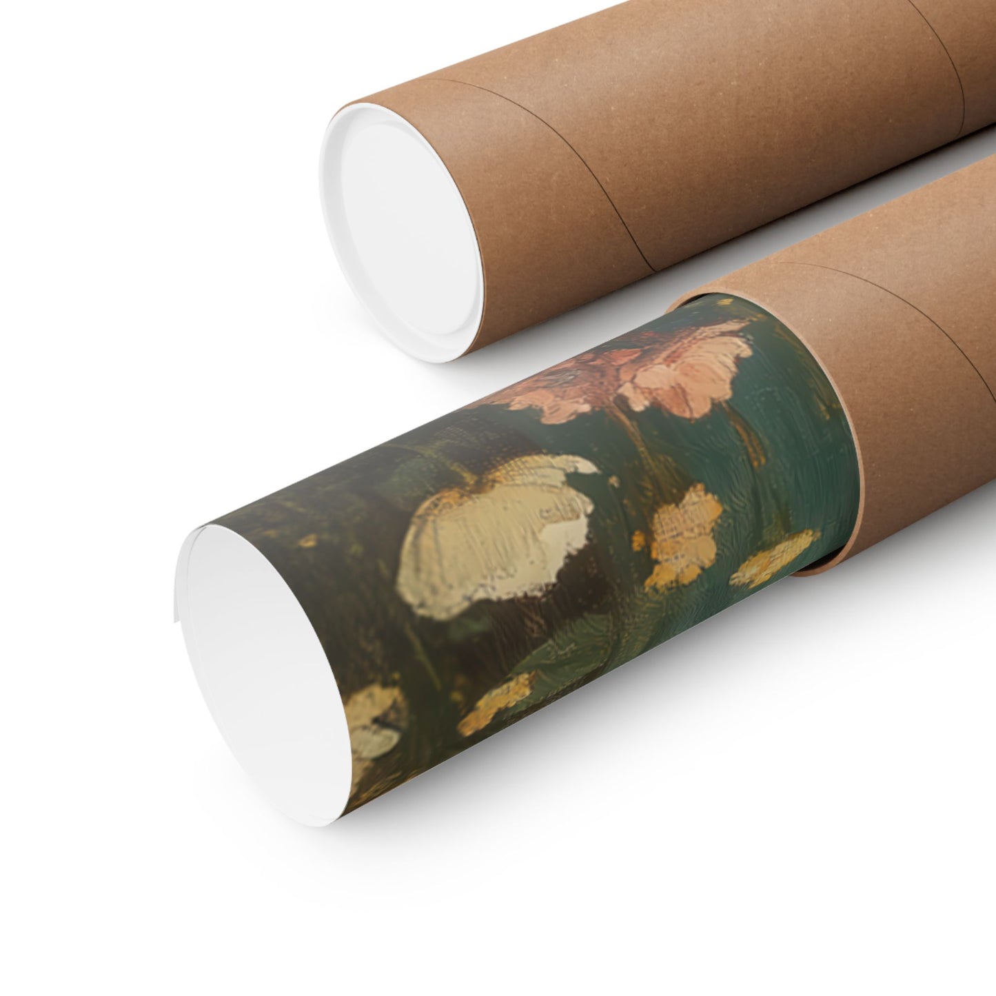 Saints Joachim and Anne with Young Mary - Sanctified Souls Print - Multiple Sizes - Premium Matte Vertical Posters