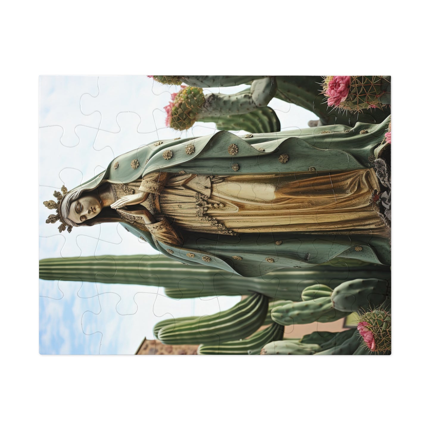 Our Lady of Guadalupe - Puzzle and Keepsake Tin - Religious Jigsaw Puzzle (30, 110, 252, 500,1000-Piece) - Religious Puzzle