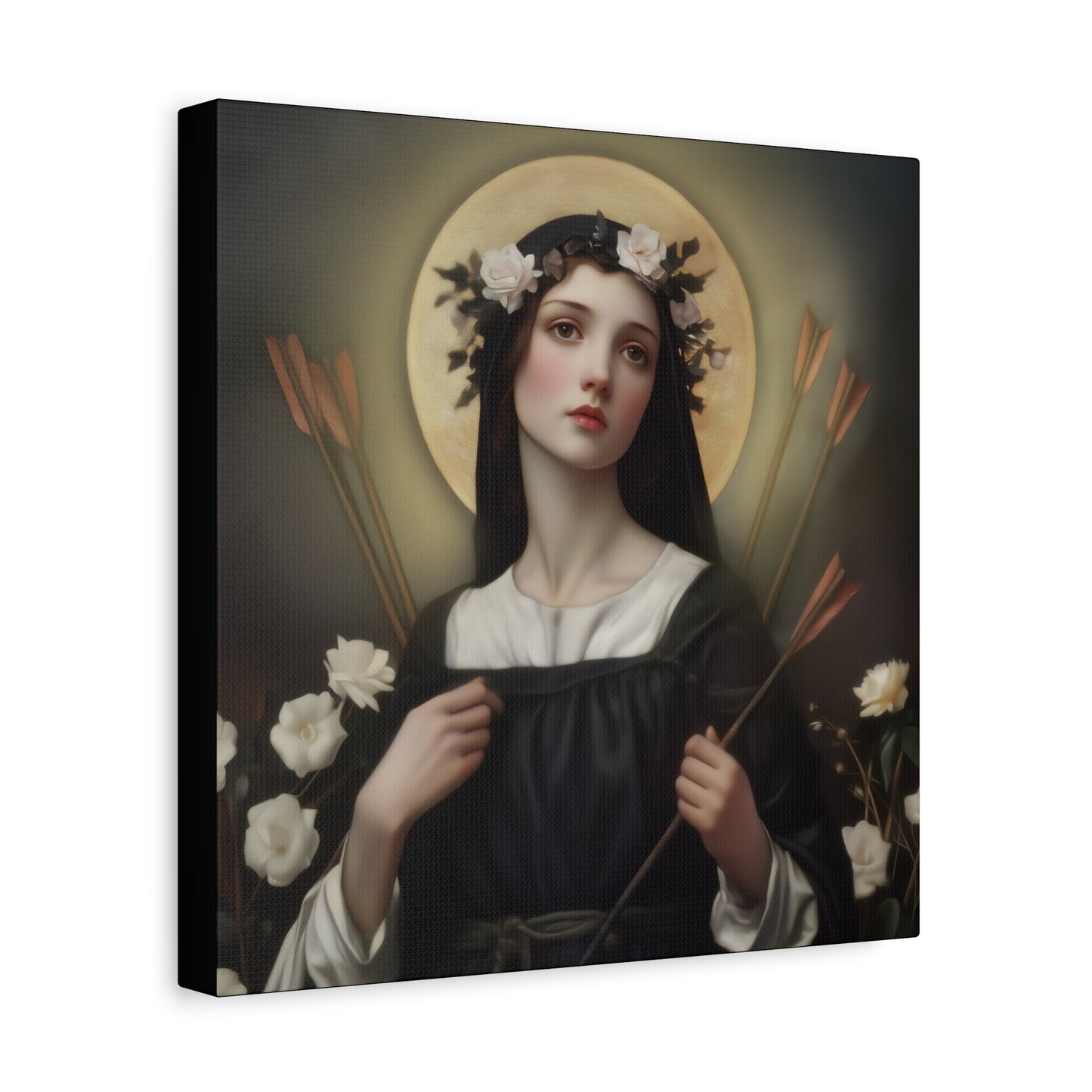 Saint Dorothy of Montau - Gallery Wrapped Canvas - Print - Religious Art for your Home - Catholic Art