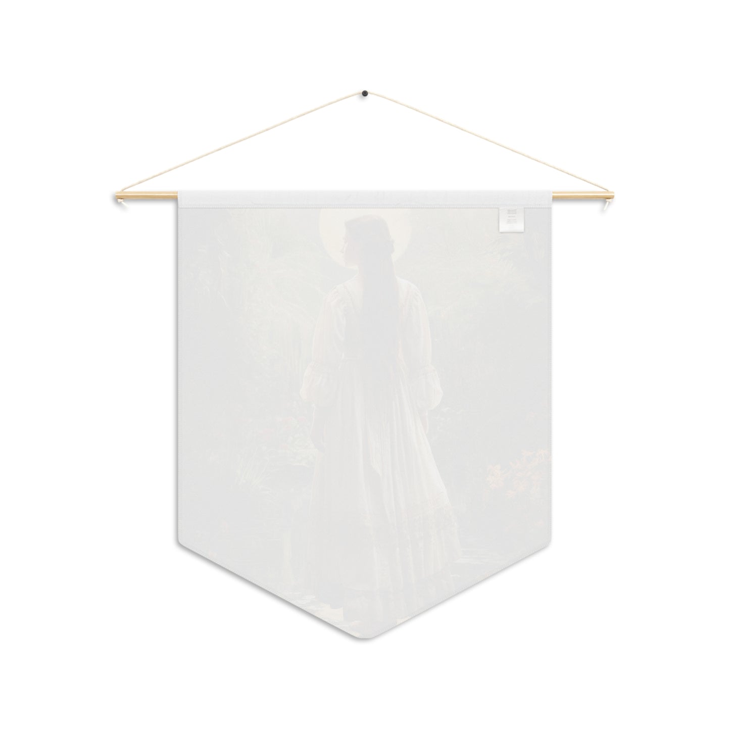 Saint Narcisa de Jesús Martillo Moran Wall Banner / Wall Hanging / Pennant - Prayer room art - Catholic Home -  18" x 21"