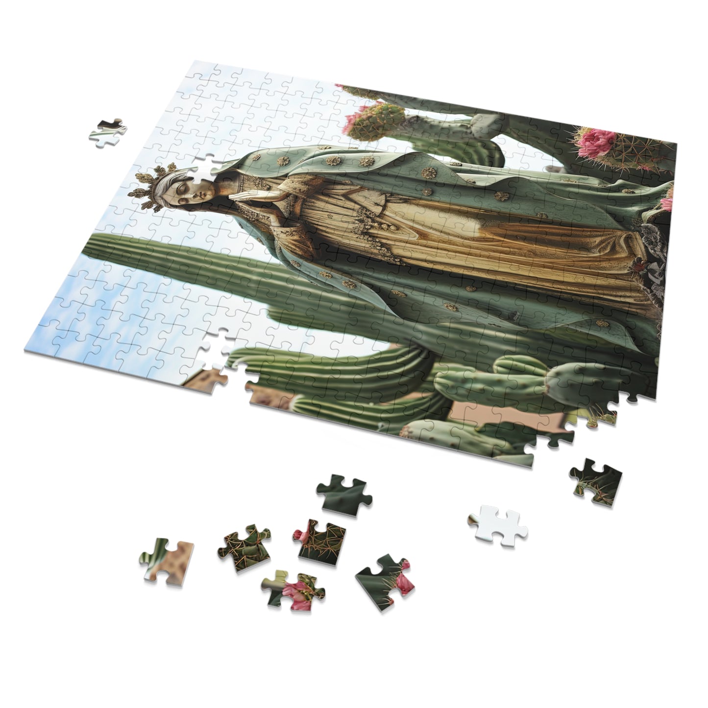 Our Lady of Guadalupe - Puzzle and Keepsake Tin - Religious Jigsaw Puzzle (30, 110, 252, 500,1000-Piece) - Religious Puzzle