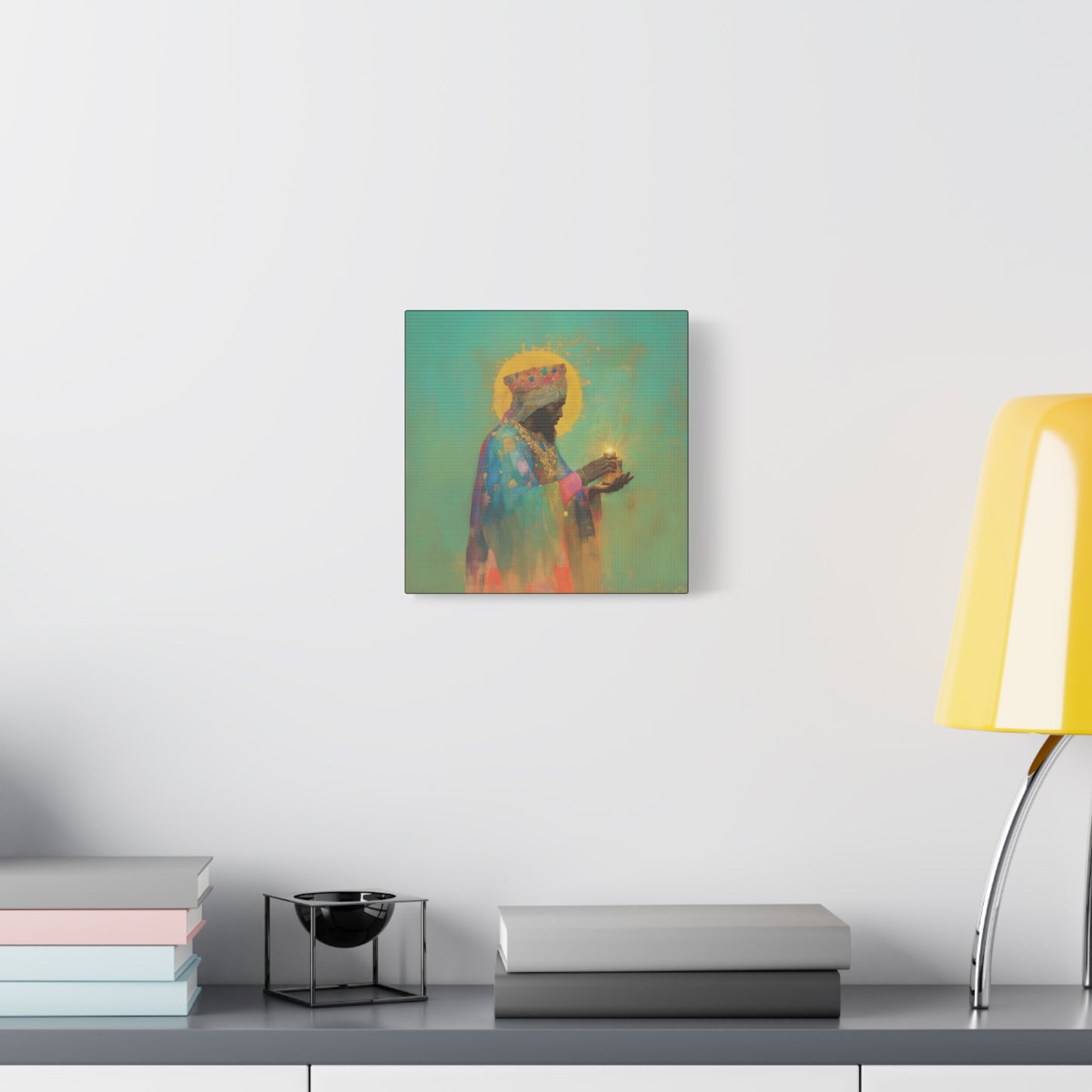Balthazar and the Gift of Foretold Sorrow - 3 Wise Men - Gallery Wrapped Canvas - Print - Religious Art for your Home - Catholic