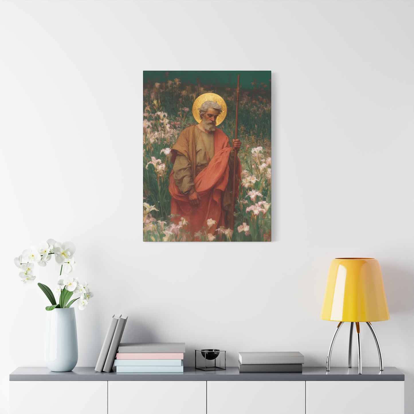 Saint James the Lesser -  Museum Wrapped Canvas - Sanctified Souls Print - Religious Art for your Home - Catholic Patron Saint Art
