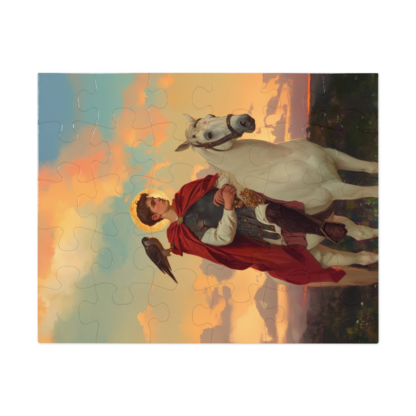 Saint Tryphon - Puzzle & Keepsake Tin - Religious Jigsaw Puzzle (30, 110, 252, 500,1000-Piece)