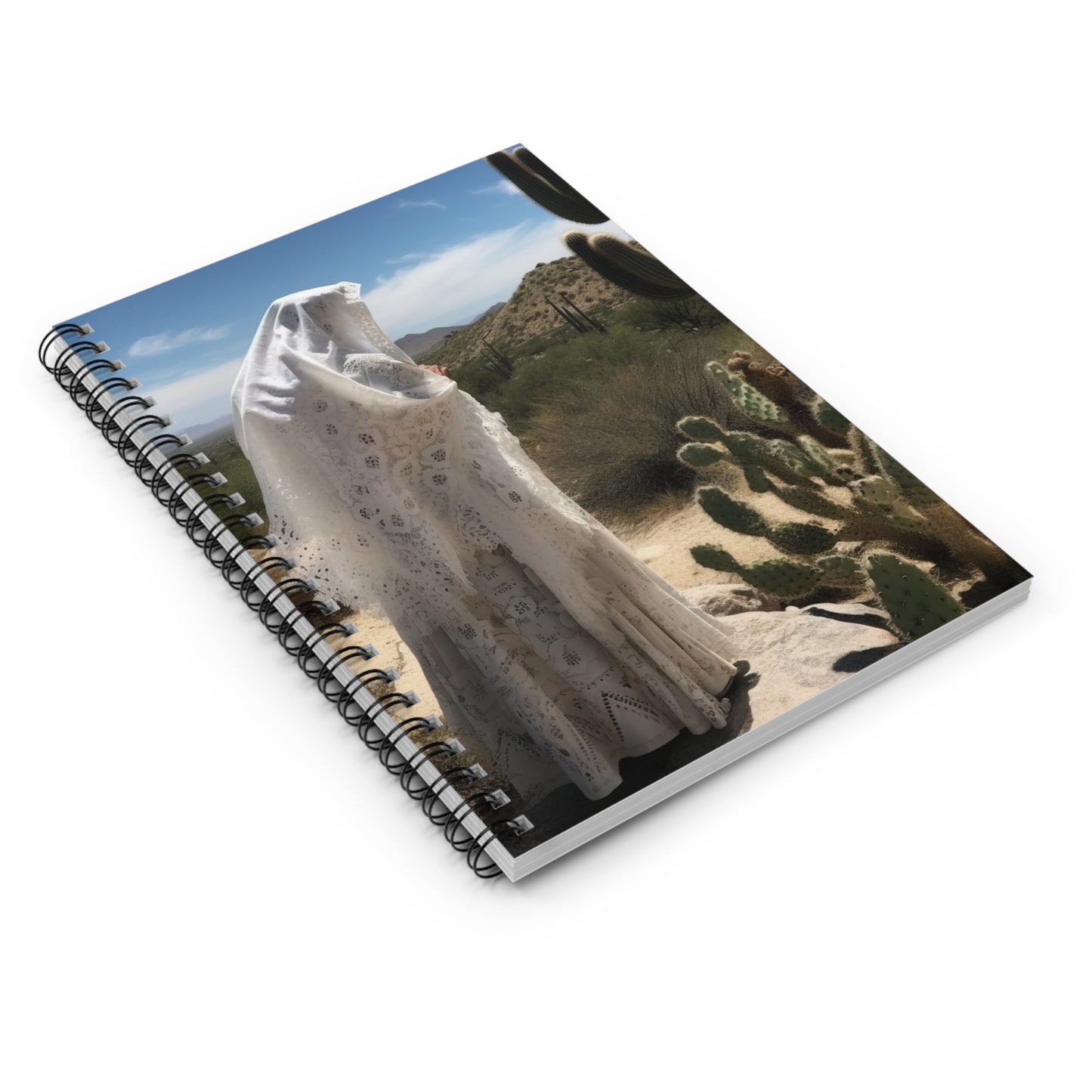 Saint Amma Sarah of the Desert Journal - Sanctified Souls Art - Religious Based Notebook - Spiral Notebook - Ruled Line