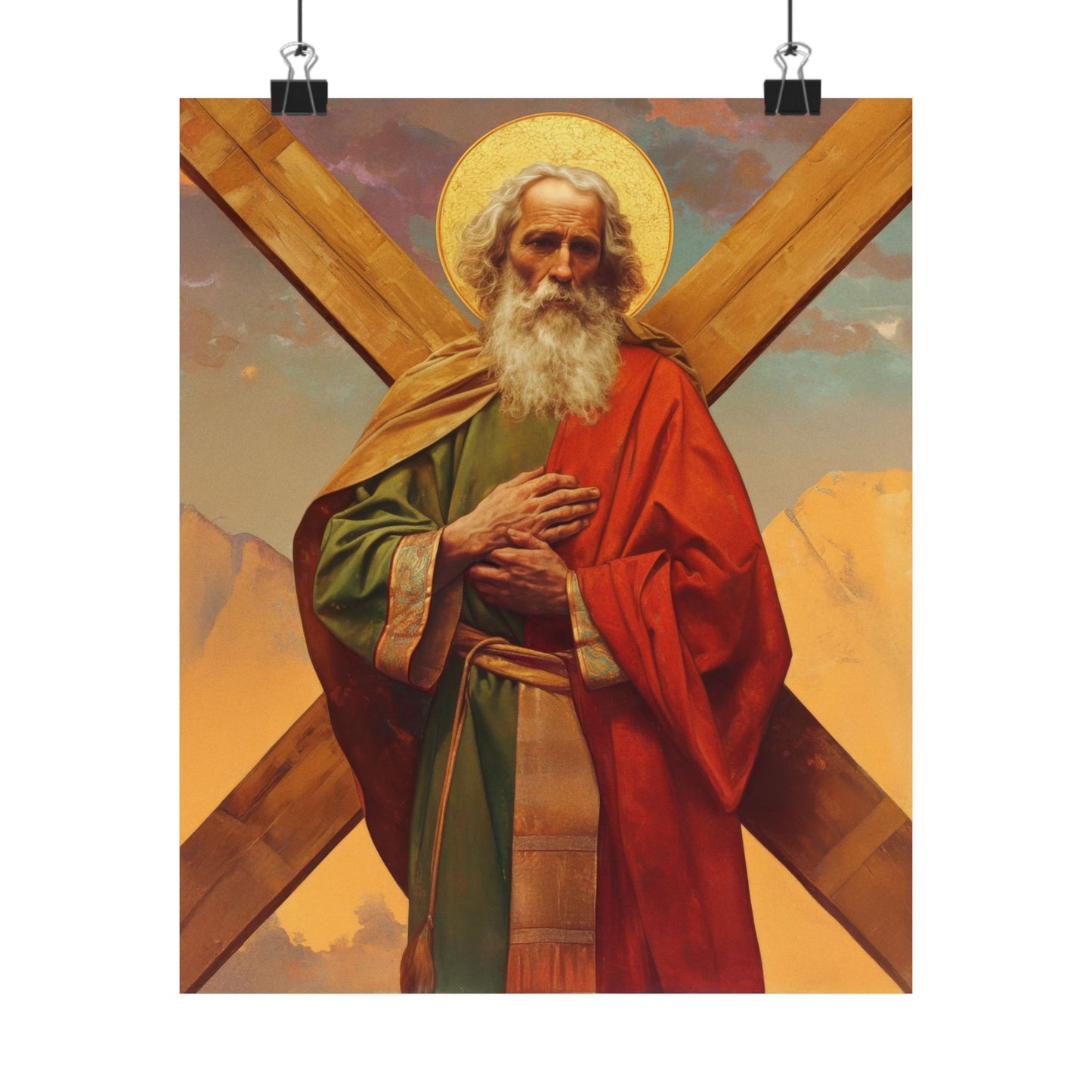 Copy of Copy of Saint John the Apostle - Sanctified Souls Print - Multiple Sizes - Premium Matte Vertical Posters