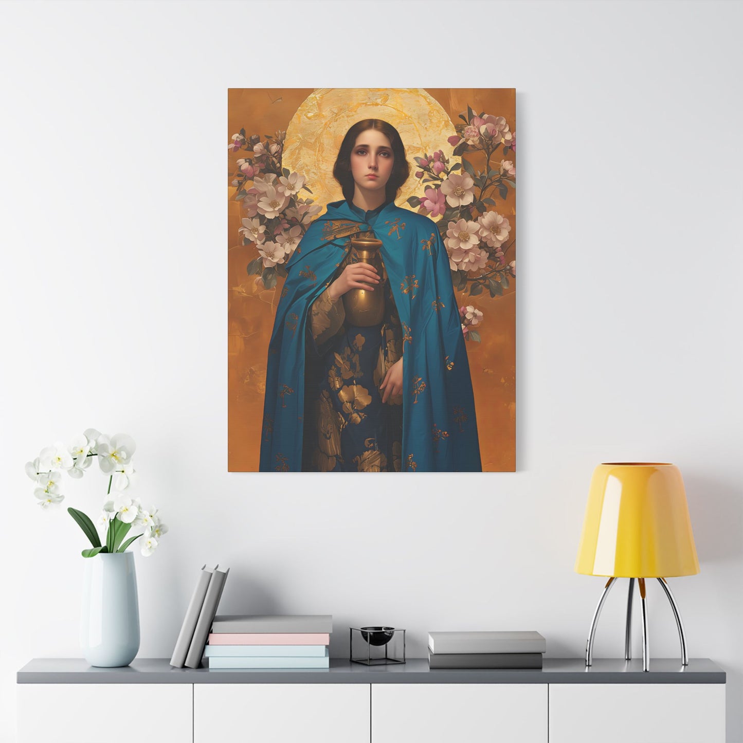 Anastasia the Patrician of Alexandria  - Museum Wrapped Canvas - Sanctified Souls Print - Religious Art