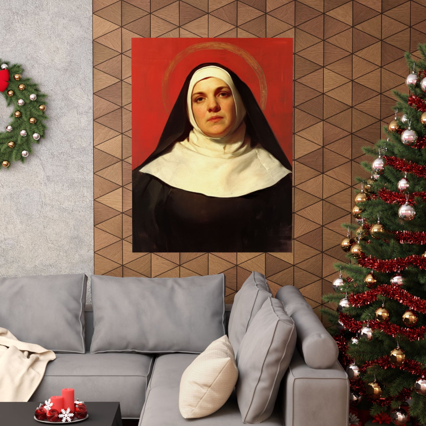Saint Maria Giuseppa Rossello - Sanctified Souls Print - Multiple Sizes - Premium Matte Vertical Posters