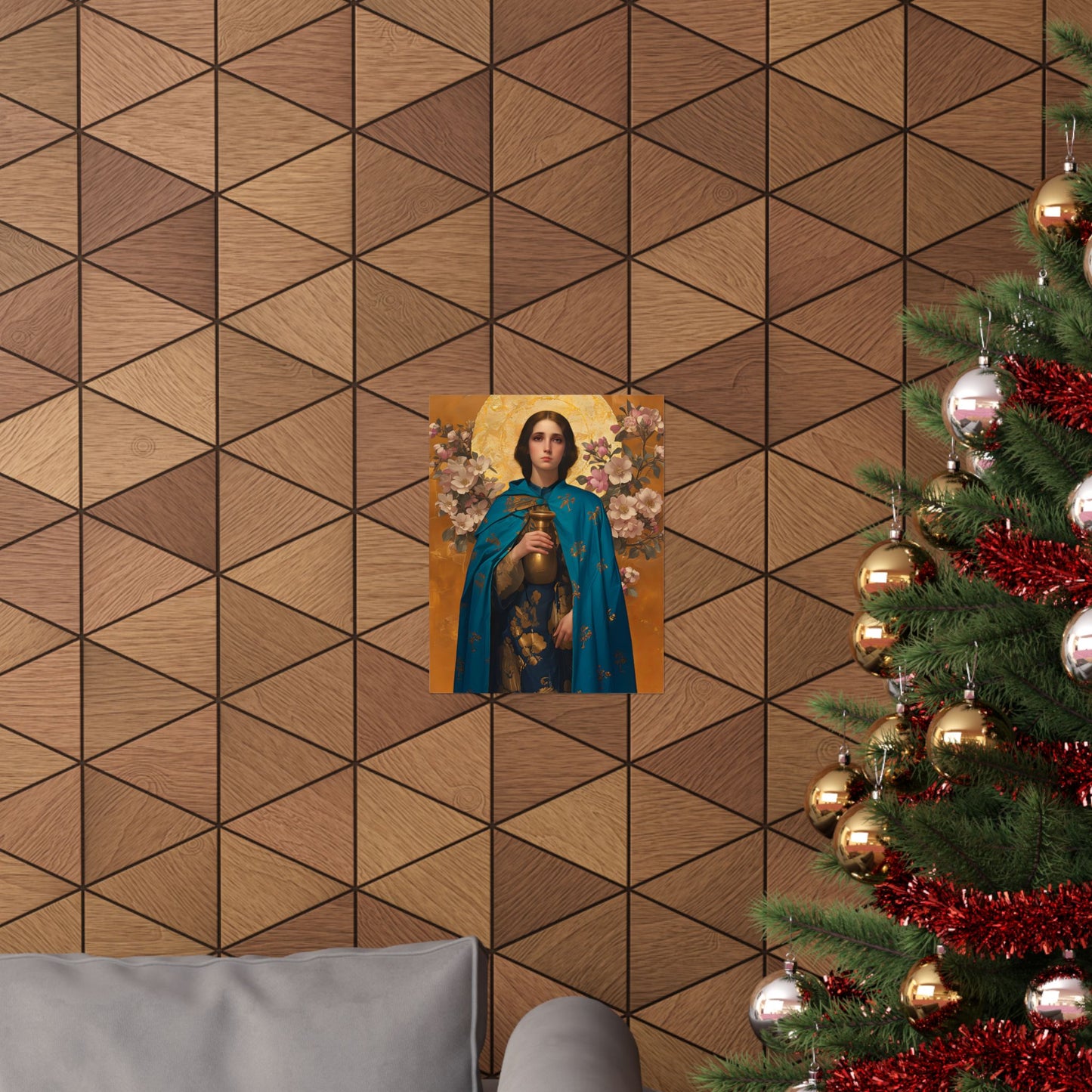 Saint Anastasia the Patrician of Alexandria - Sanctified Souls Print - Multiple Sizes - Premium Matte Vertical Posters