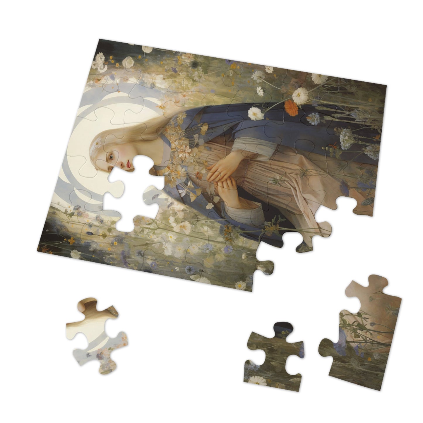 Saint Hildegarde - Puzzle and Keepsake Tin - Religious Jigsaw Puzzle (30, 110, 252, 500,1000-Piece) - Religious Puzzle