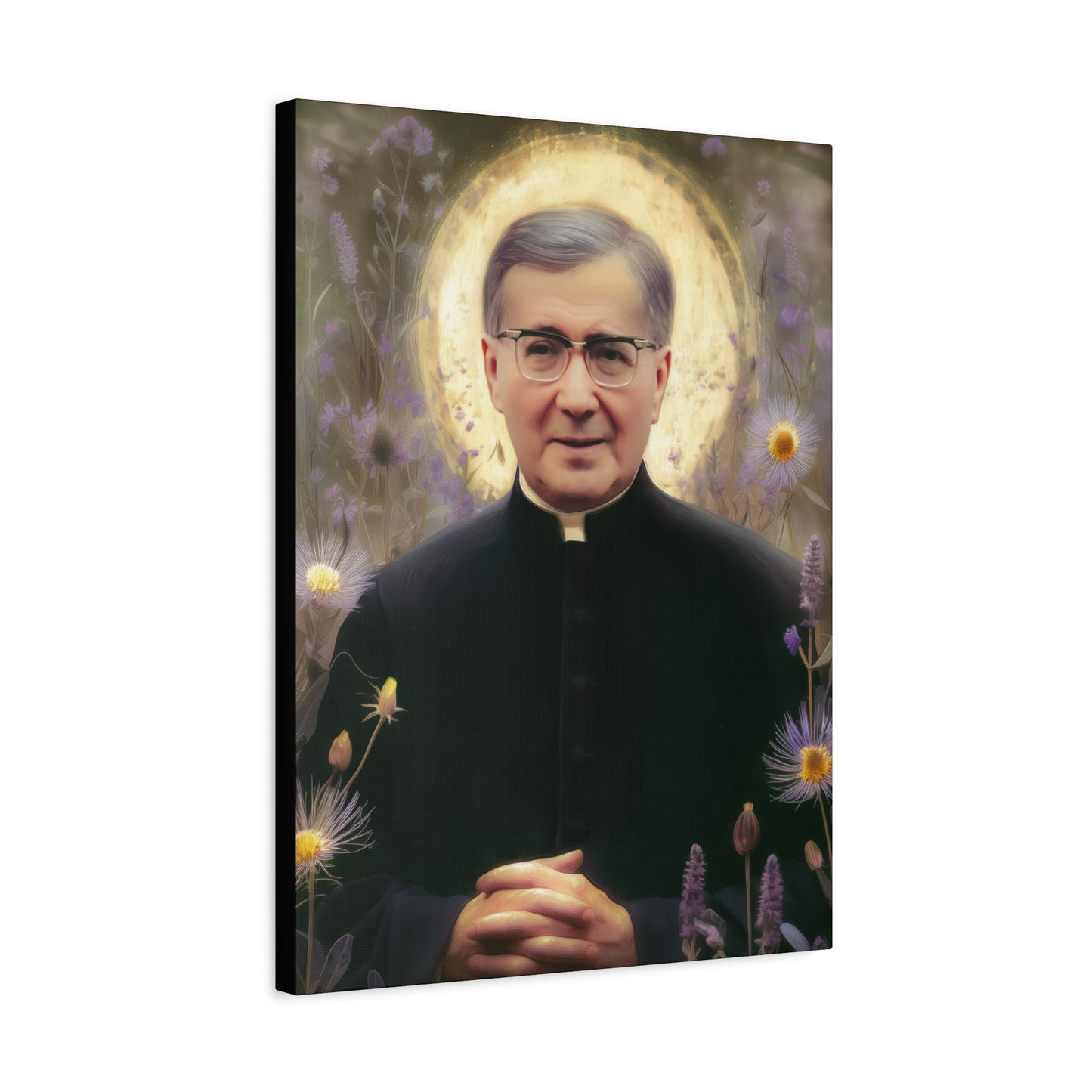 Saint Josemaría Escrivá - Museum Wrapped Canvas - Print - Religious Art for your Home - Christian print