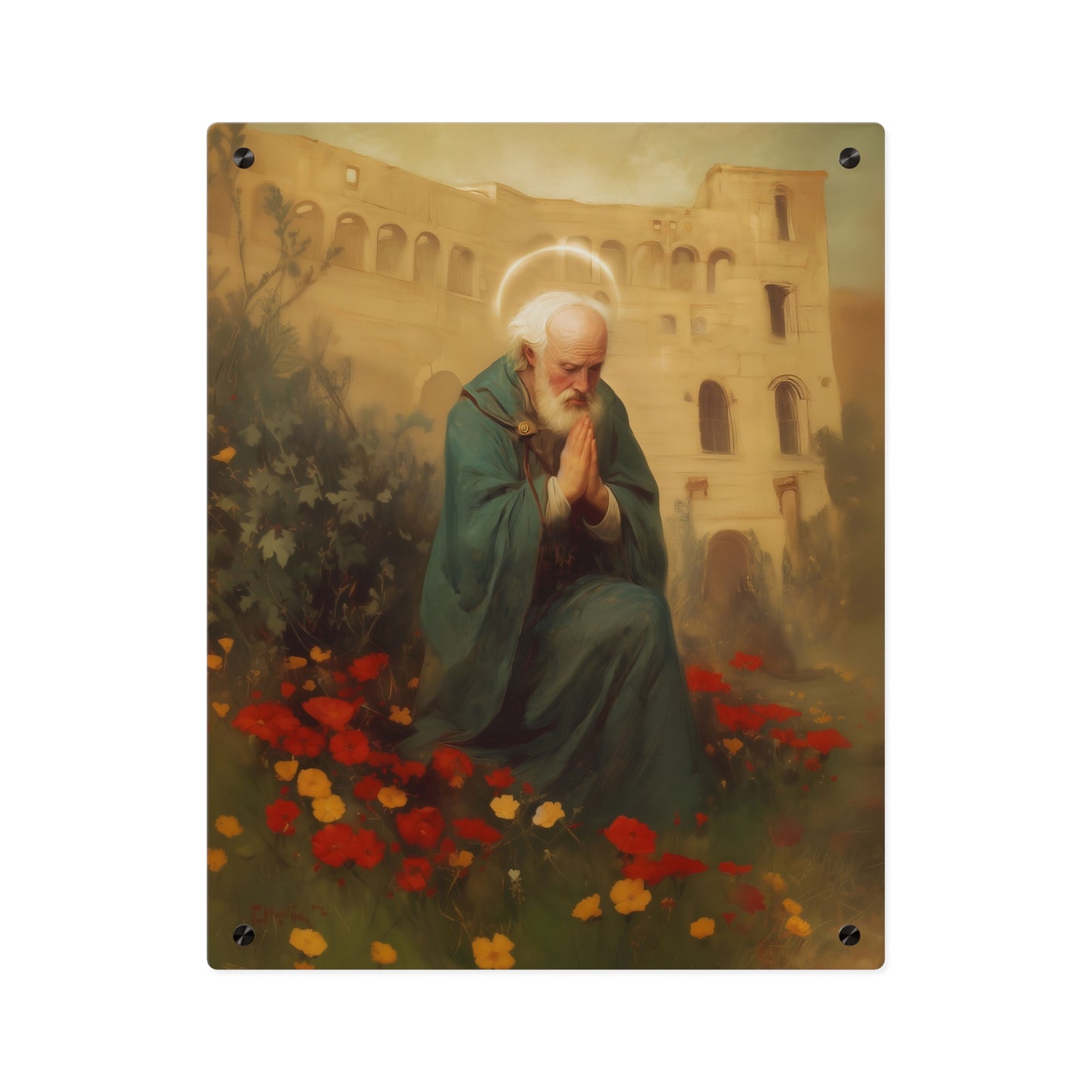 Saint Cyprian Wall Art Panel - Ready to Hang Acrylic Print - Catholic Saint Art - Patron Saint Print - Martyr Art