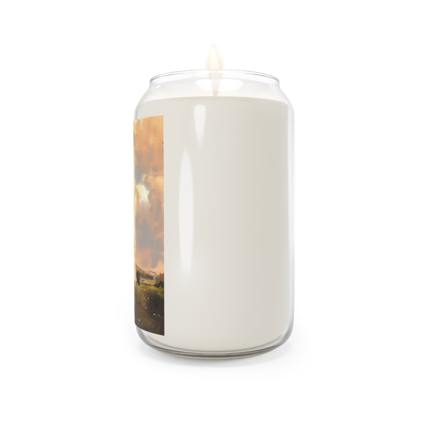 Our Lady of Fátima - Scented Prayer Candle, 13.75oz -  Candle - Catholic Art - prayer room Scented Candle - Religious gift