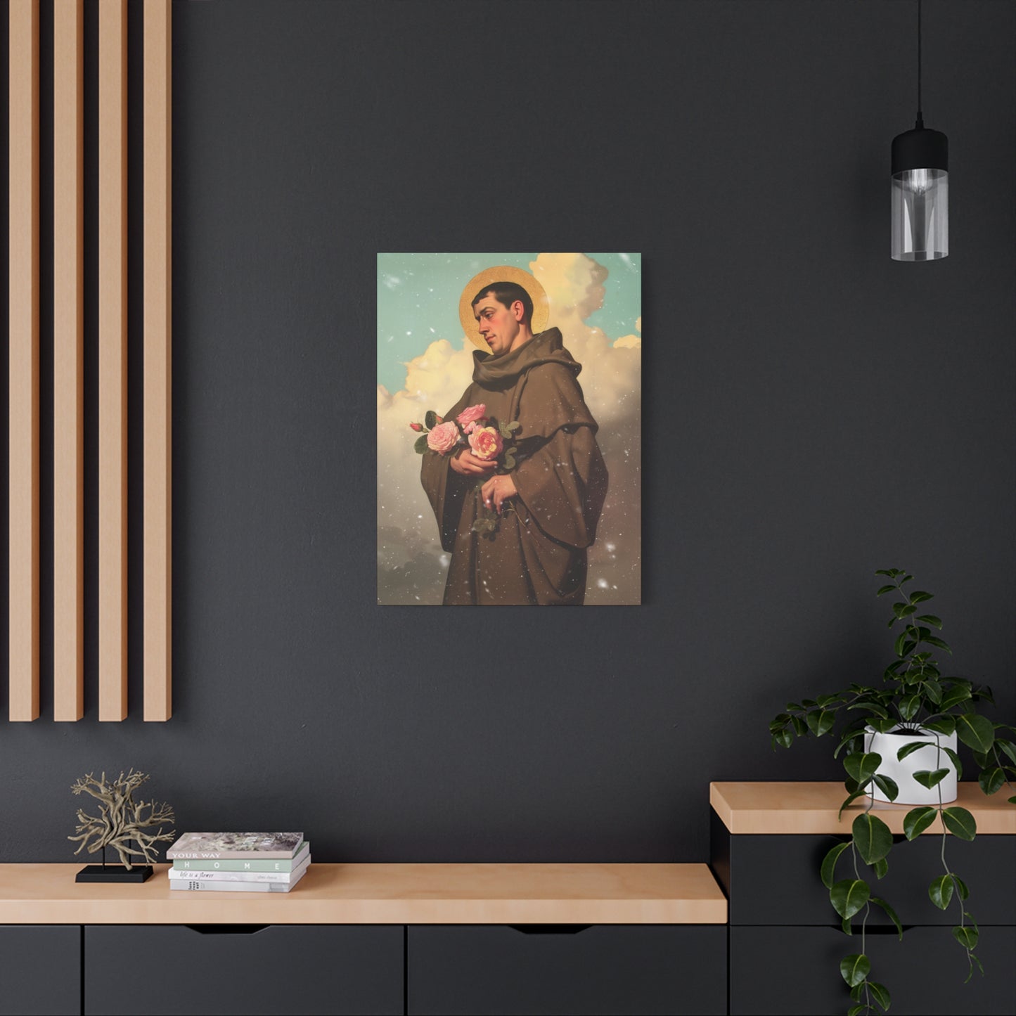 Saint Didacus of Alcala - Gallery Wrapped Canvas - Print - Religious Art for your Home - Catholic Art