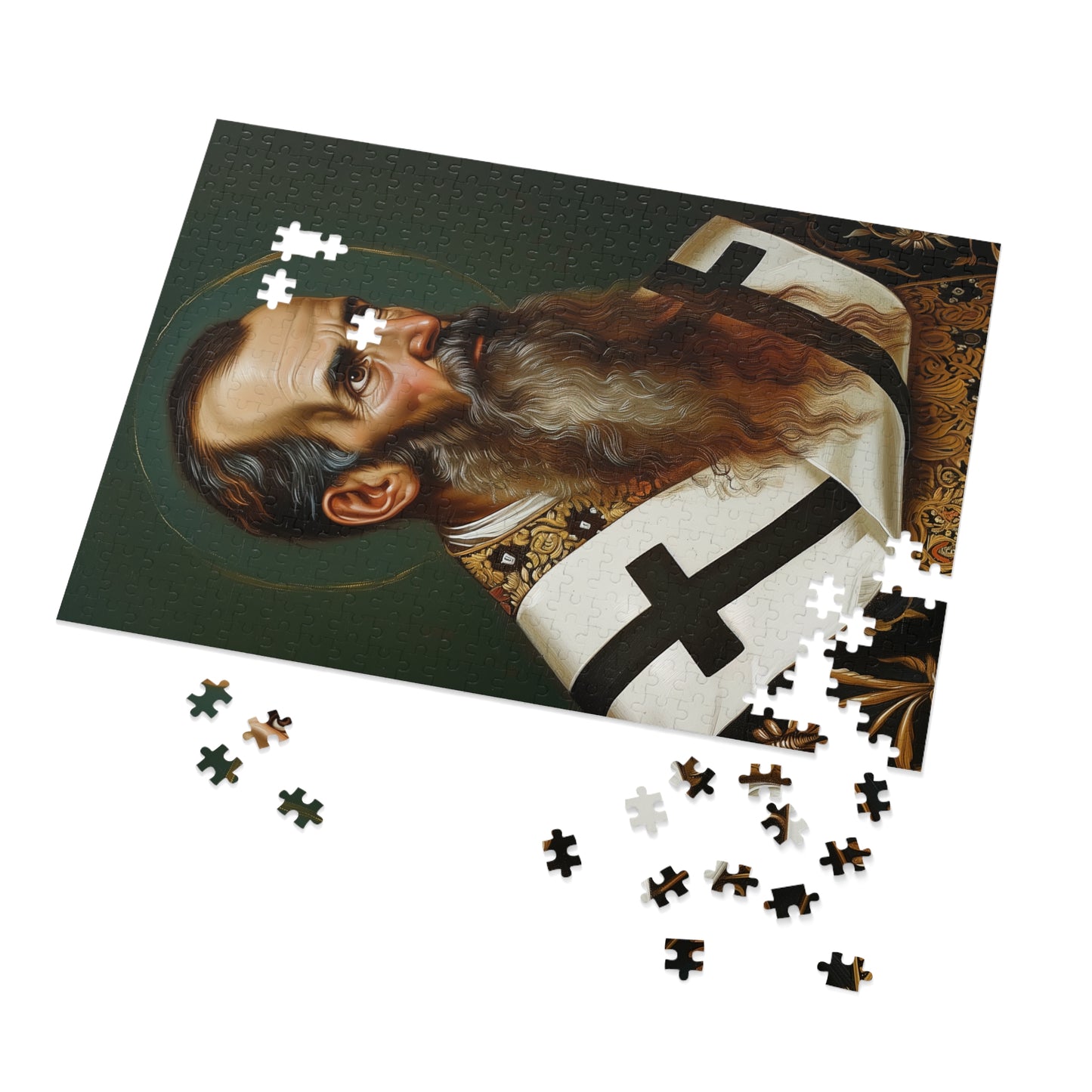Saint Basil the Great - Puzzle and Keepsake Tin - Religious Jigsaw Puzzle (30, 110, 252, 500,1000-Piece) - Religious Puzzle