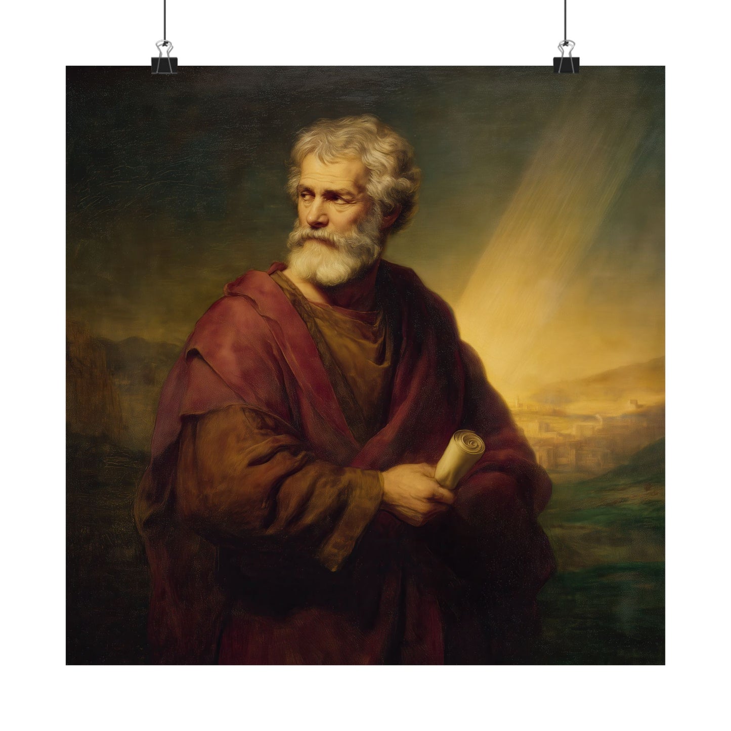 Saint Philip the Apostle - Sanctified Souls Print - Multiple Sizes - Premium Matte Vertical Posters - Bible Story