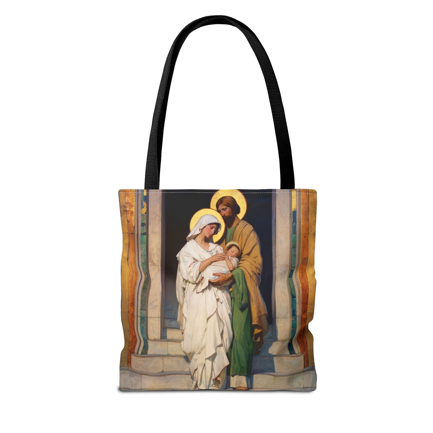The Feast of the Presentation of the Lord - Holy Family - Tote Bag - Large Medium Small Faith Art Bag - Re-usable Tote Purse - Double Sided
