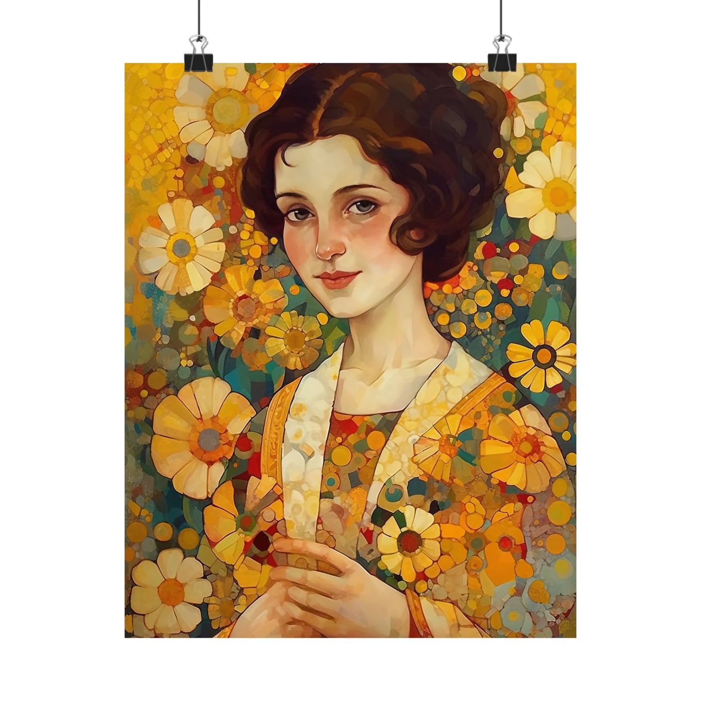 Saint Gianna Beretta Molla  Print - Sanctified Souls Print - Multiple Sizes - Premium Matte Vertical Posters