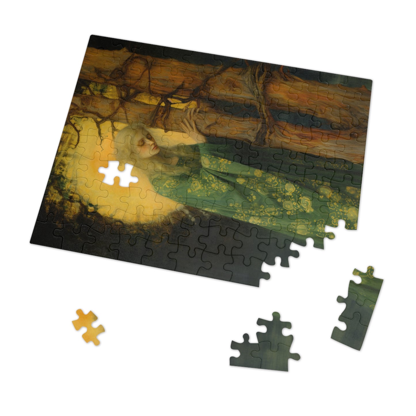 Saint Afra  - Puzzle and Keepsake Tin - Religious Jigsaw Puzzle (30, 110, 252, 500,1000-Piece) - Religious Puzzle