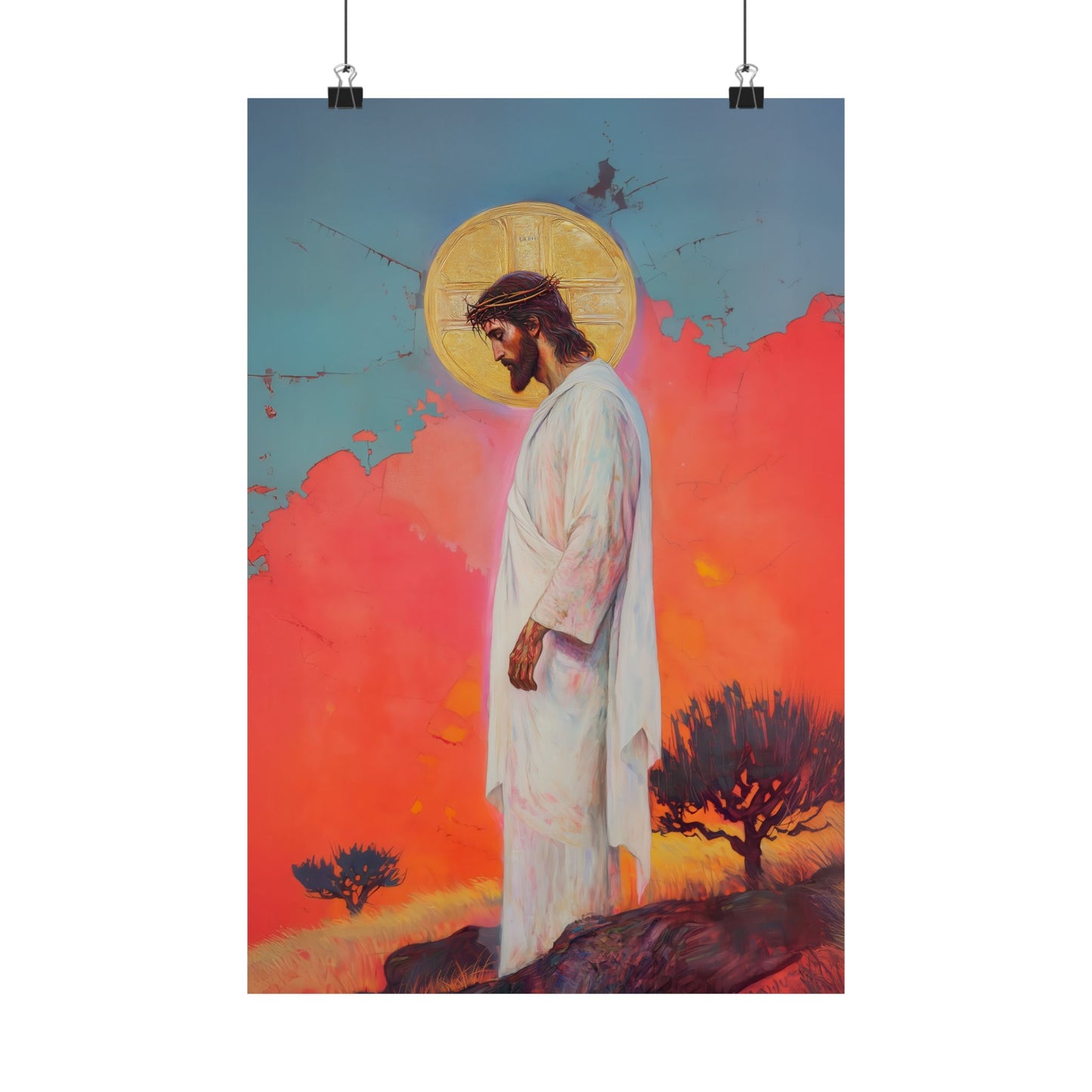From the Tomb, Eternal Life - Sanctified Souls Print - Multiple Sizes - Premium Matte Vertical Posters - Catholic