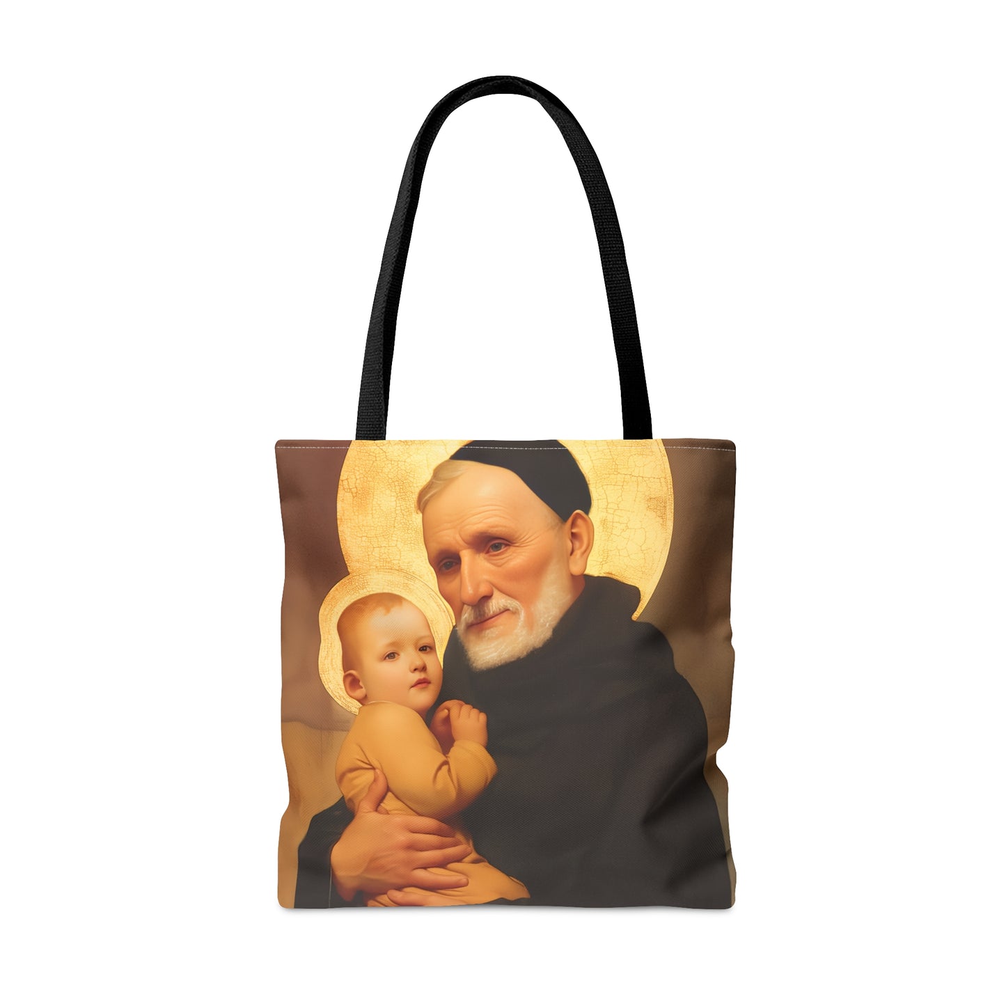 Saint Bernardino Realino Tote Bag - Large Medium Small Faith Art Bag - Catholic Faith Purse - Religious Carry All Reusable Tote Bag