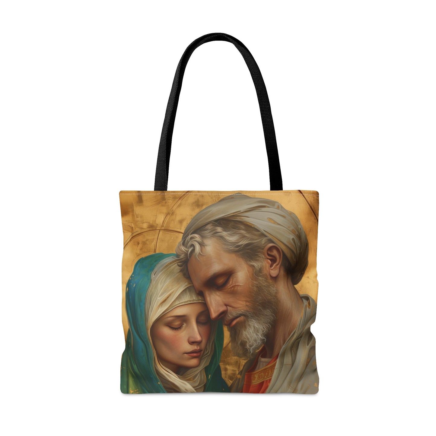 Saints Peter and Fevronia of Murom Tote Bag - Purse - Three sizes - Large Medium Small Bag - Catholic faith carry-all purse - Double Sided