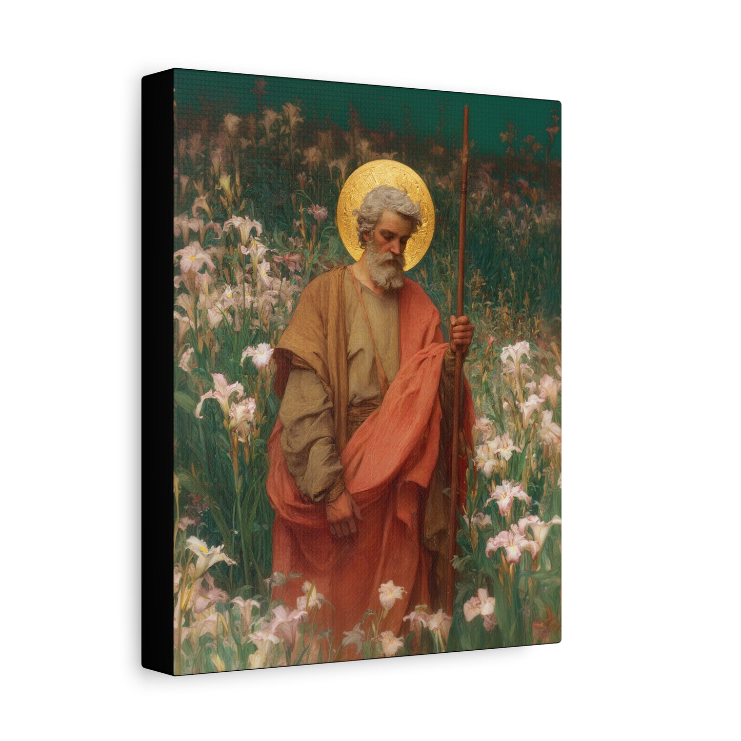 Saint James the Lesser -  Museum Wrapped Canvas - Sanctified Souls Print - Religious Art for your Home - Catholic Patron Saint Art