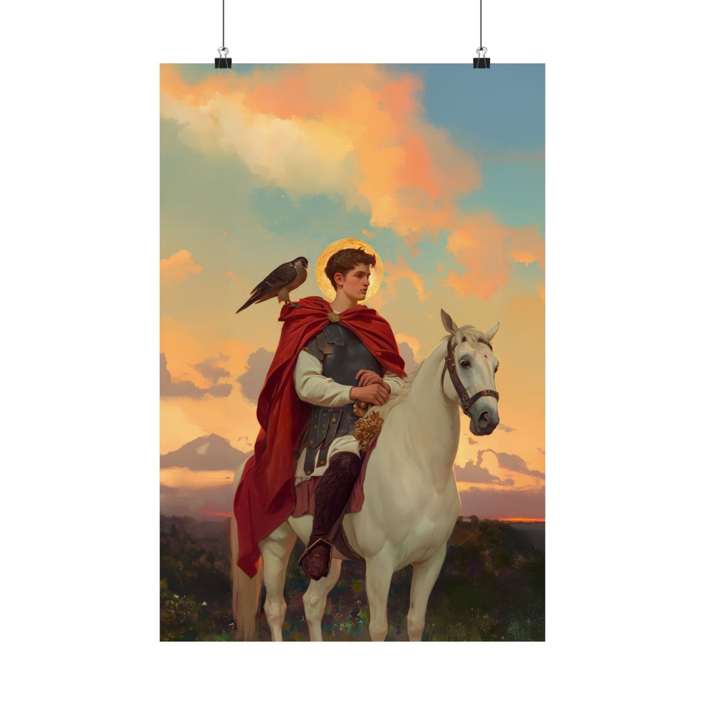 Saint Tryphon - Sanctified Souls Print - Multiple Sizes - Premium Matte Vertical Posters