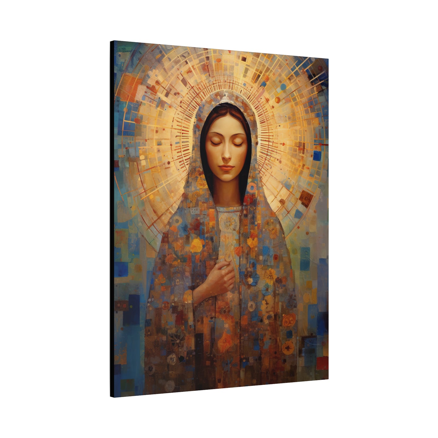 The Virgin of the Americas : Our Lady of Guadalupe Museum Wrapped Canvas Print - Multiple Sizes - Catholic Home art